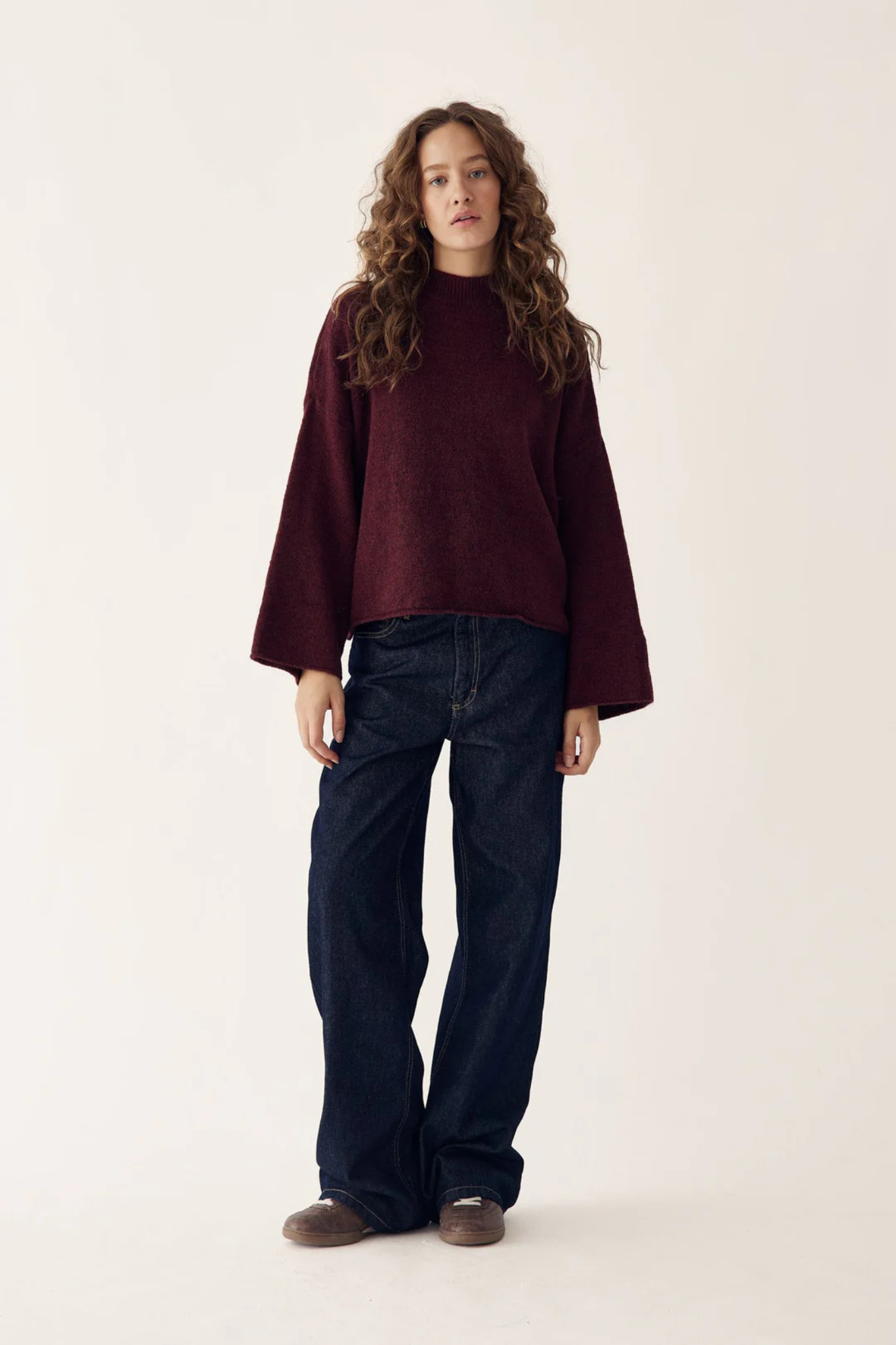 LYNZEY KNIT - WINE