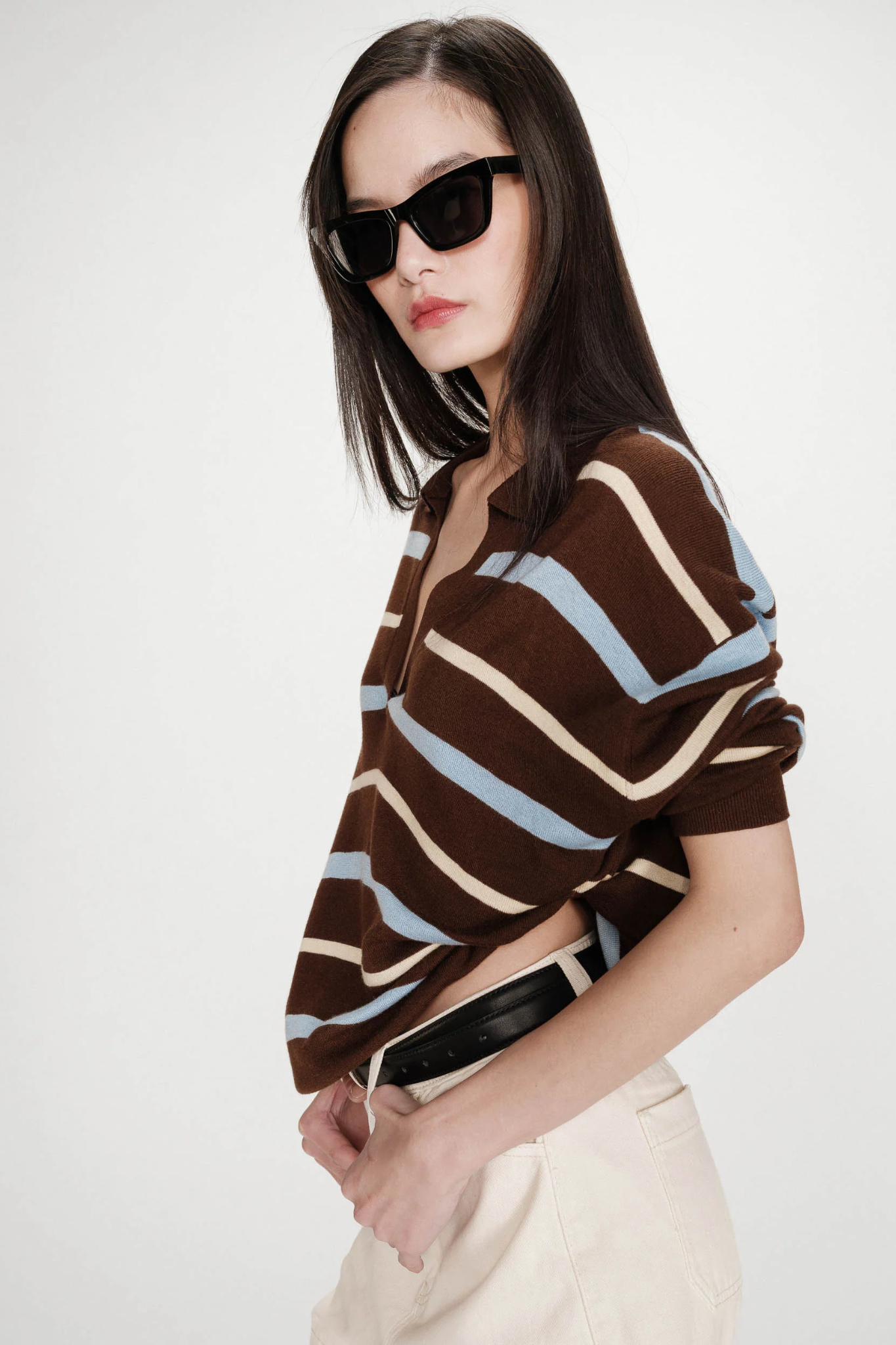 VAPORETTO SWEATER  - CHOCOLAT
