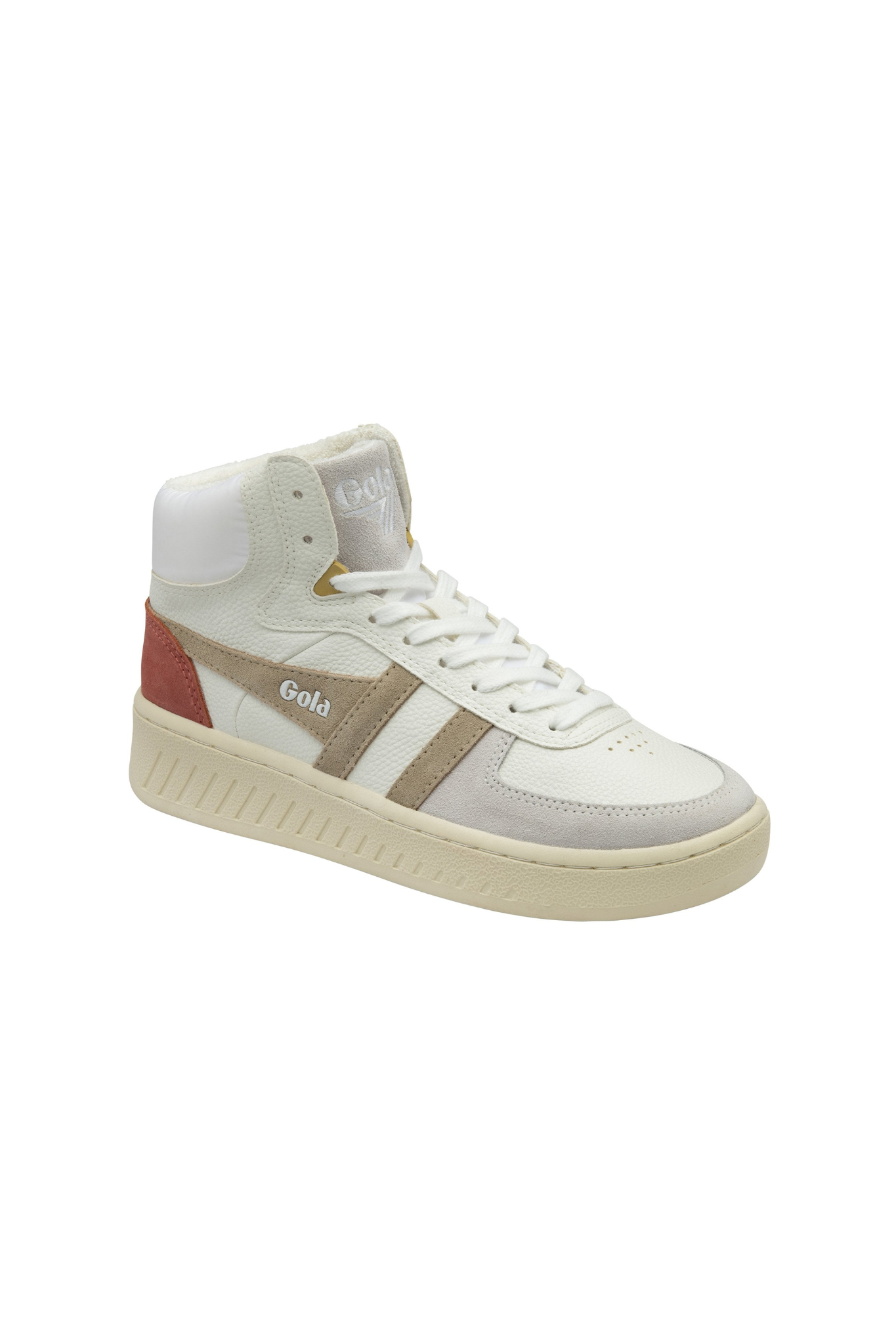 SLAM TRIDENT WOMEN SNEAKERS - WHITE/BONE/CLAY