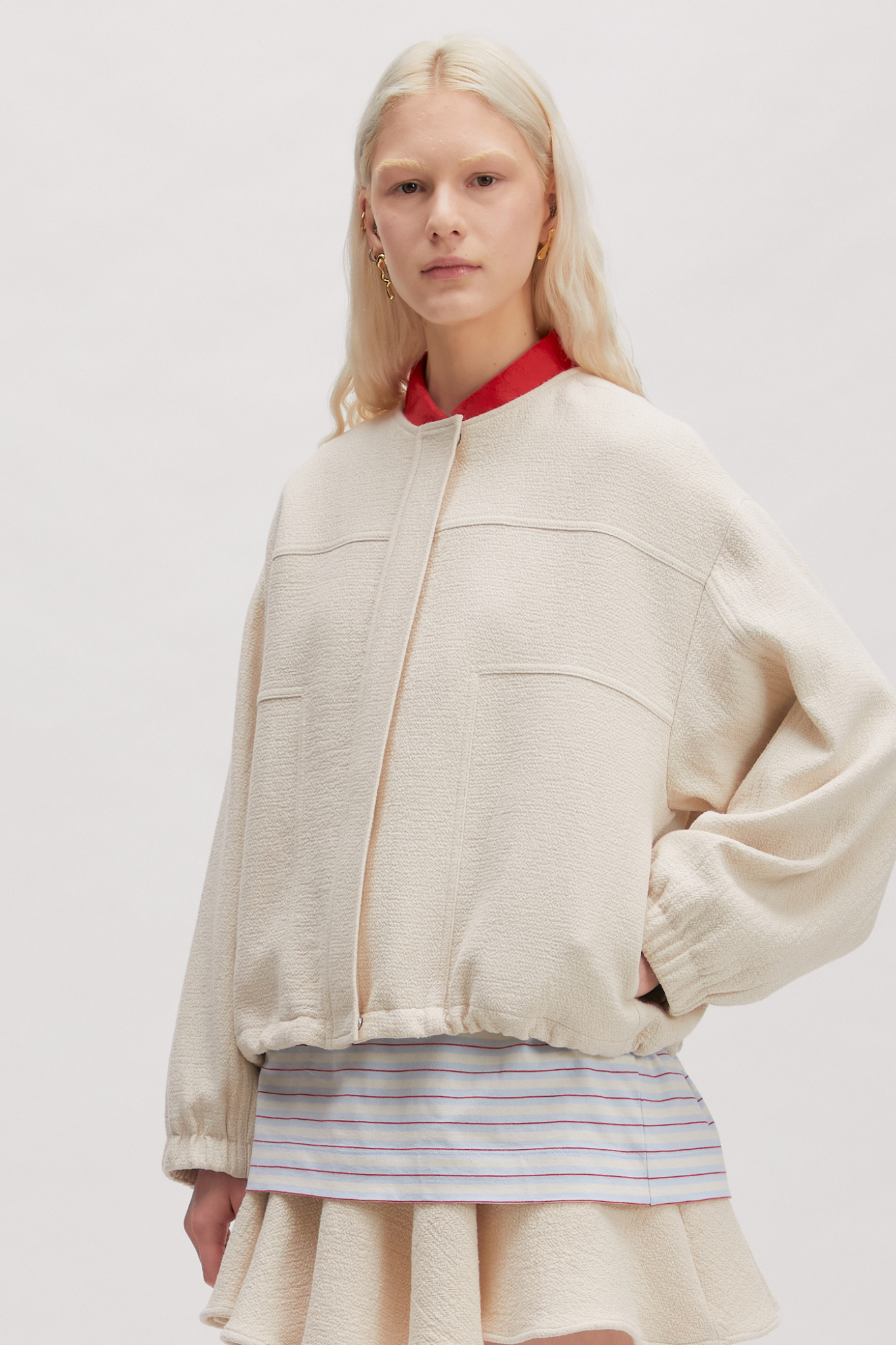 CAROLA JACKET - ALMOND MILK