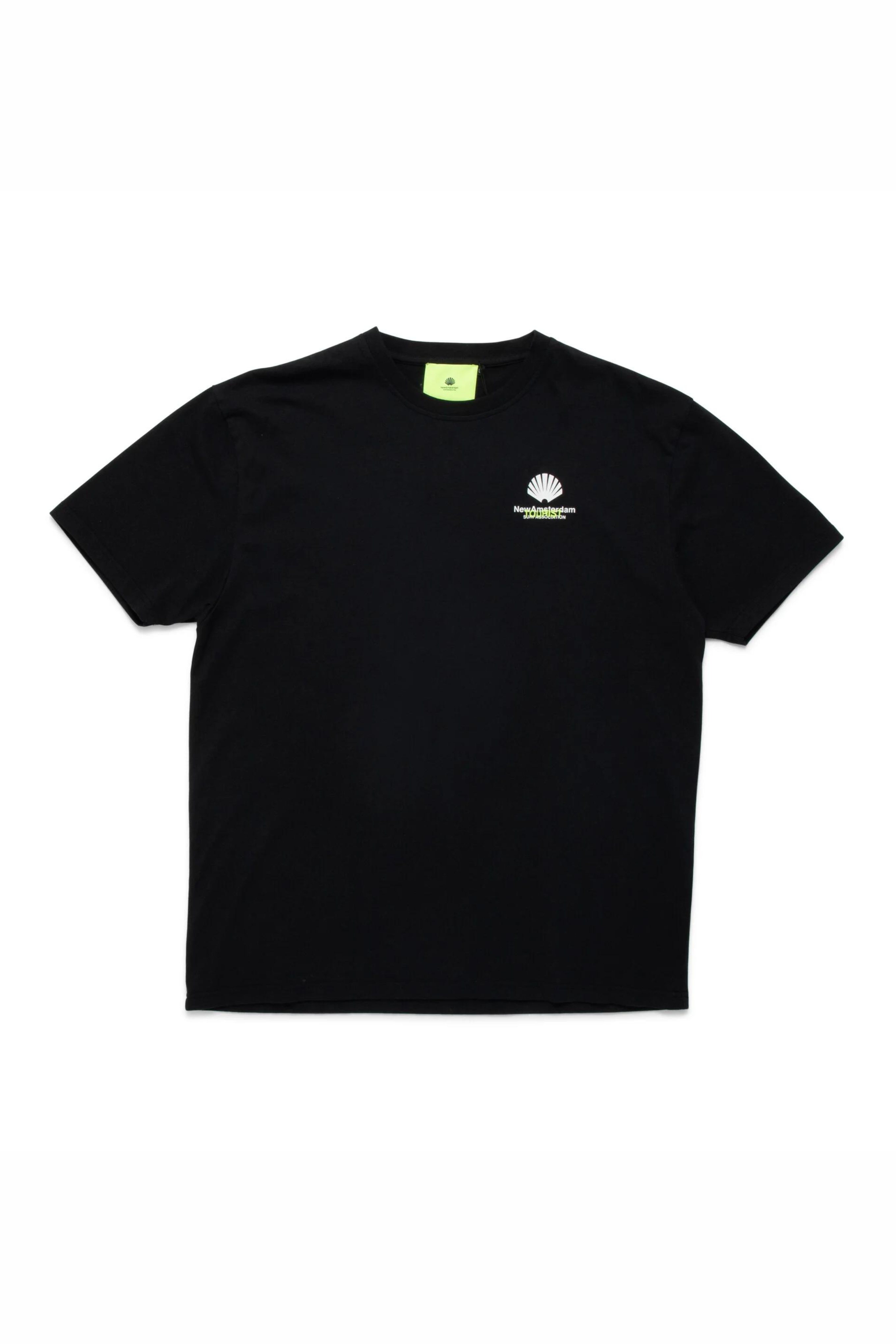 LOGO TOURIST TEE - BLACK