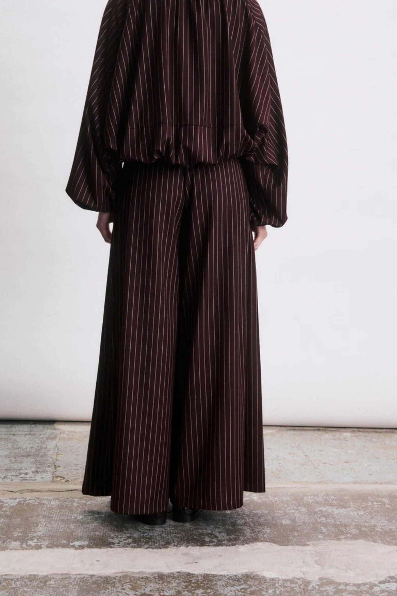 HERVE PANTS - BORDEAUX