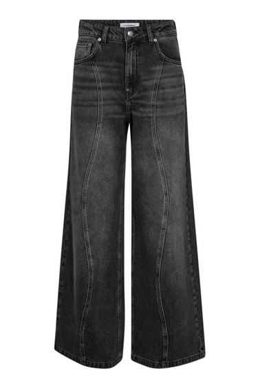 VICKYCC WAVE JEANS - BLACK