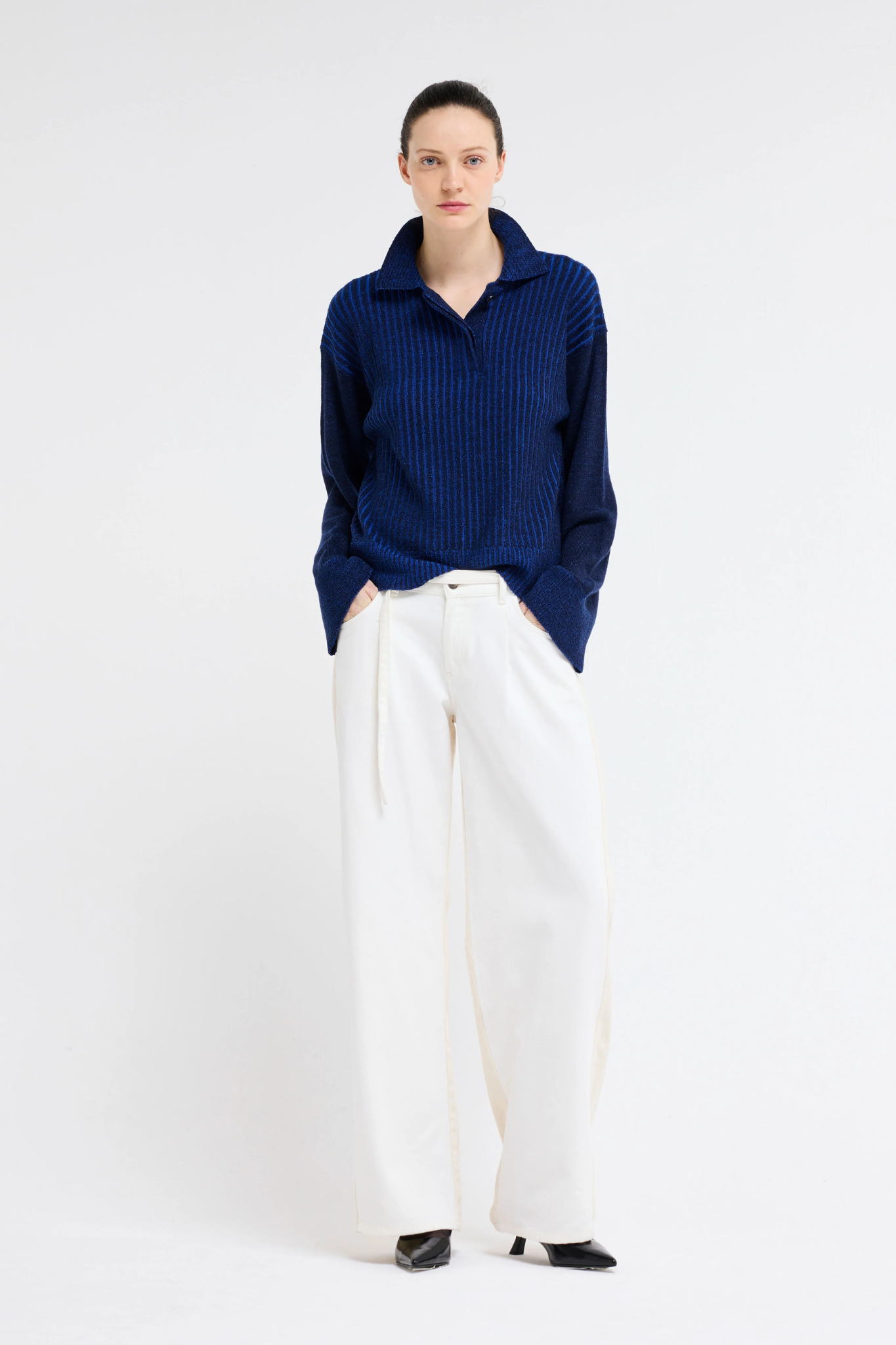 KAZIMIR PULLOVER  - NAVY