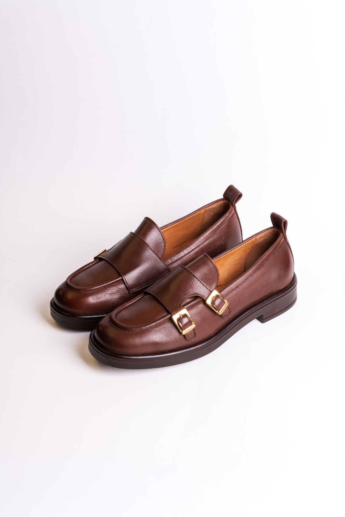 CANTINA SHOES - BROWN/GOLD