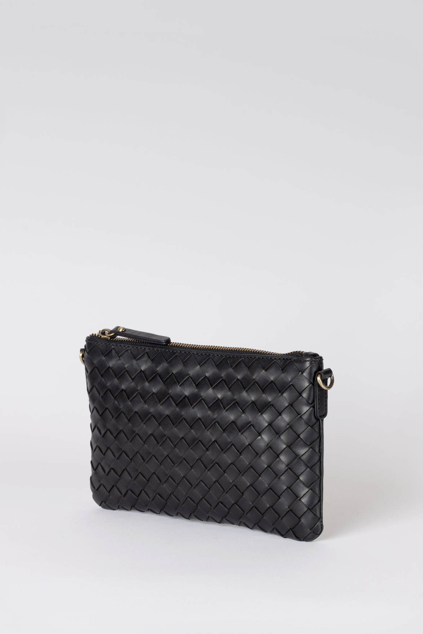 LEXI - BLACK WOVEN CLASSIC LEATHER