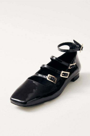 LUKE ONIX LEATHER SHOES - BLACK