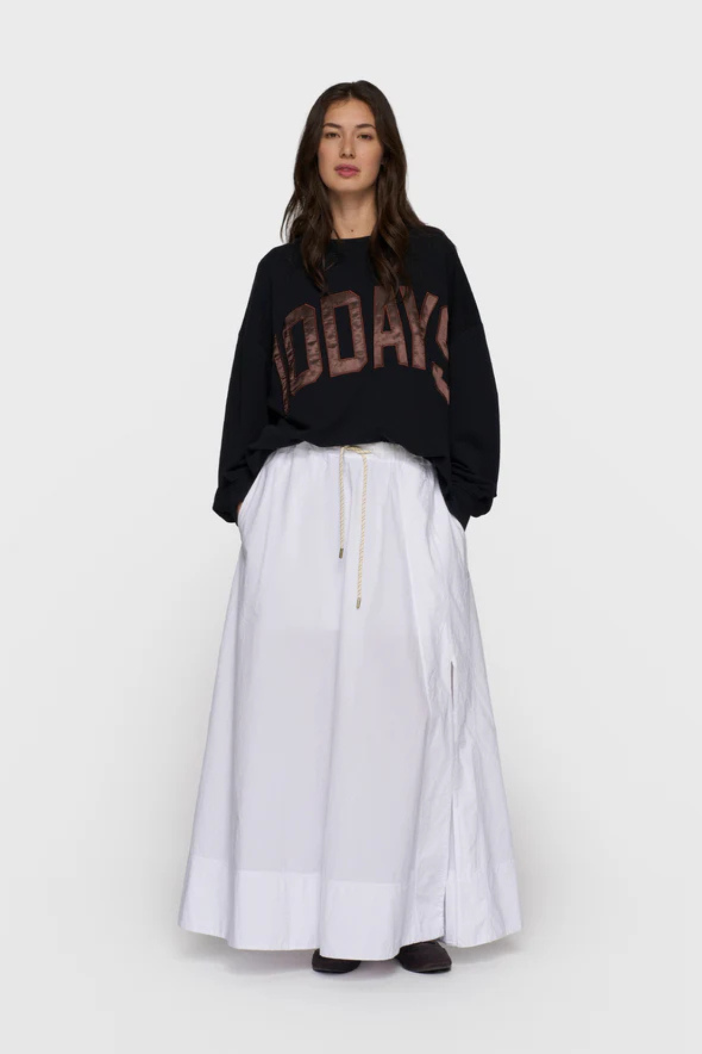 10DAYS SWEATER - BLACK
