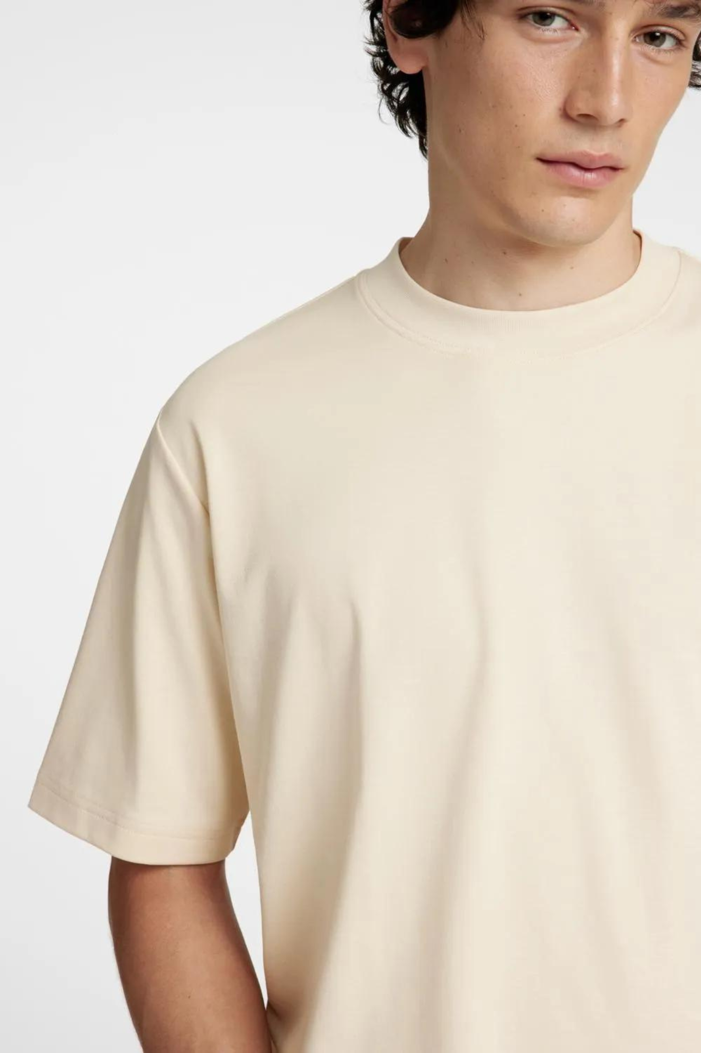 SLHRELAX-DANI SS INTERLOCK TEE - ANGORA