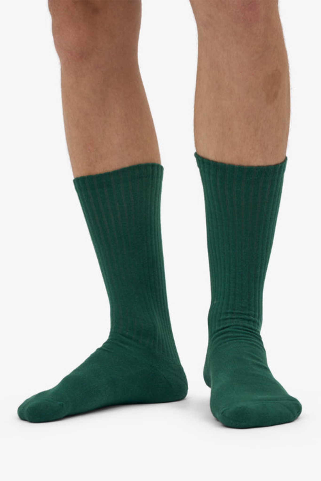ORGANIC ACTIVE SOCK - EMERALD GREEN