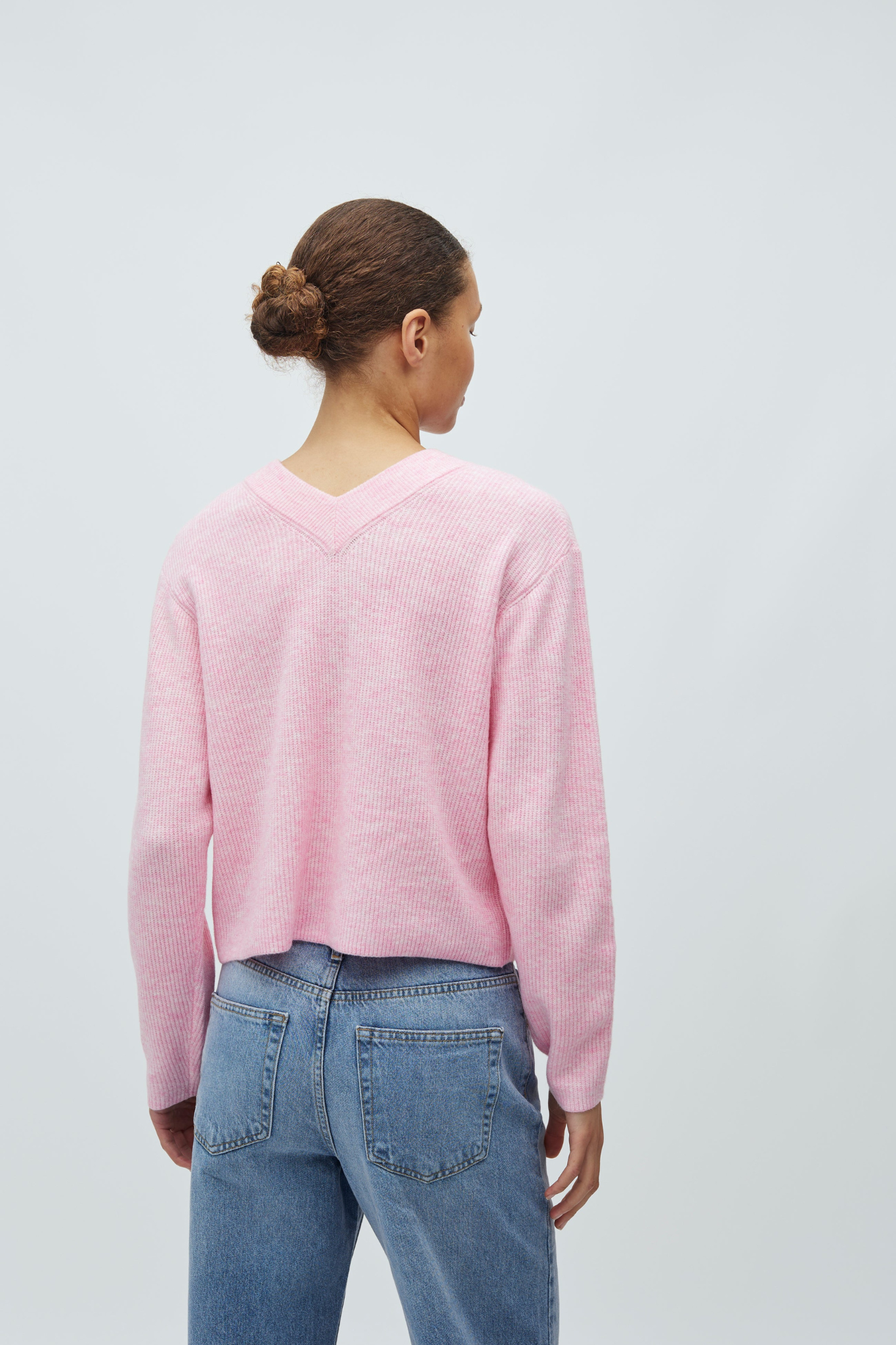 ASATO HANAE KNITWEAR - BEGONIA PINK MELANGE