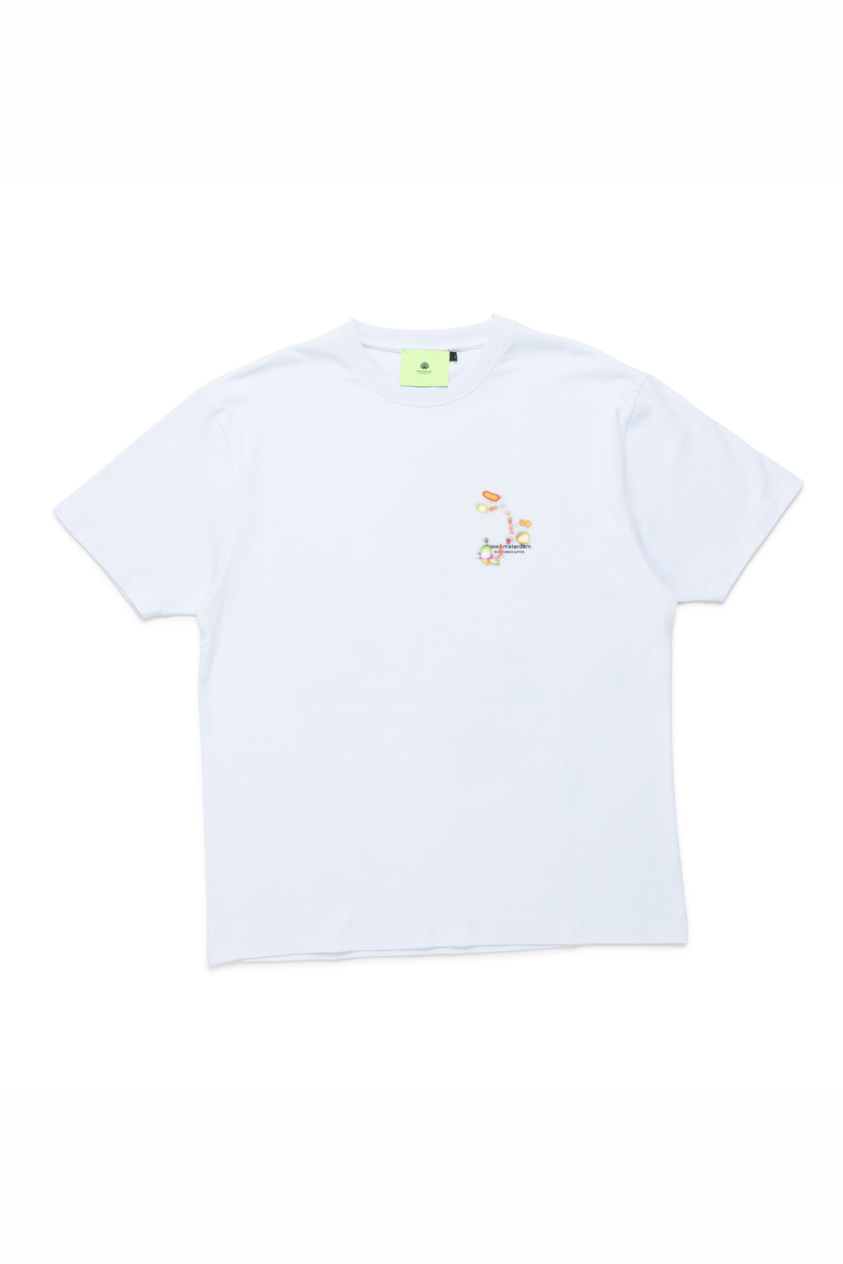 NIGHT LIGHTS T-SHIRT  - WHITE