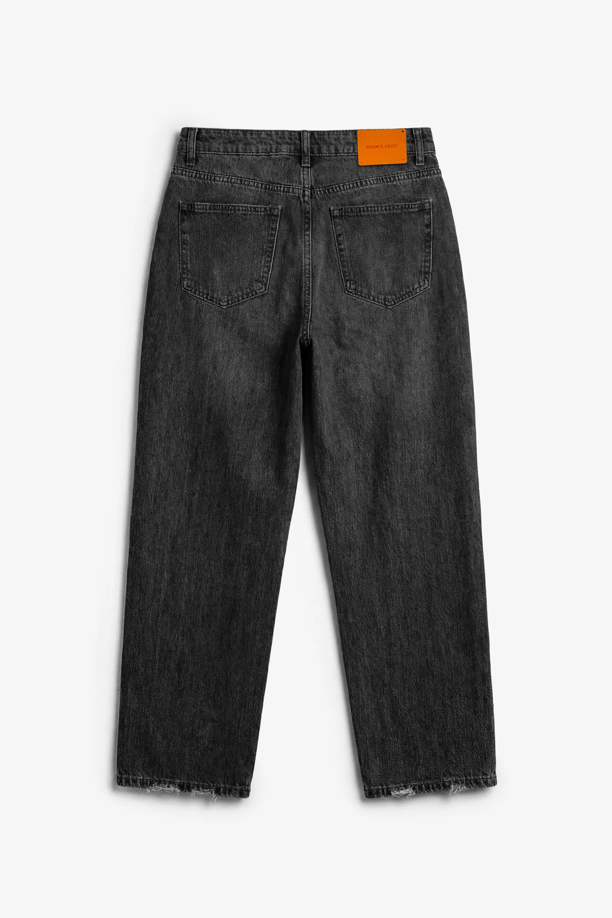 DENIM TROUSERS - WASHED BLACK