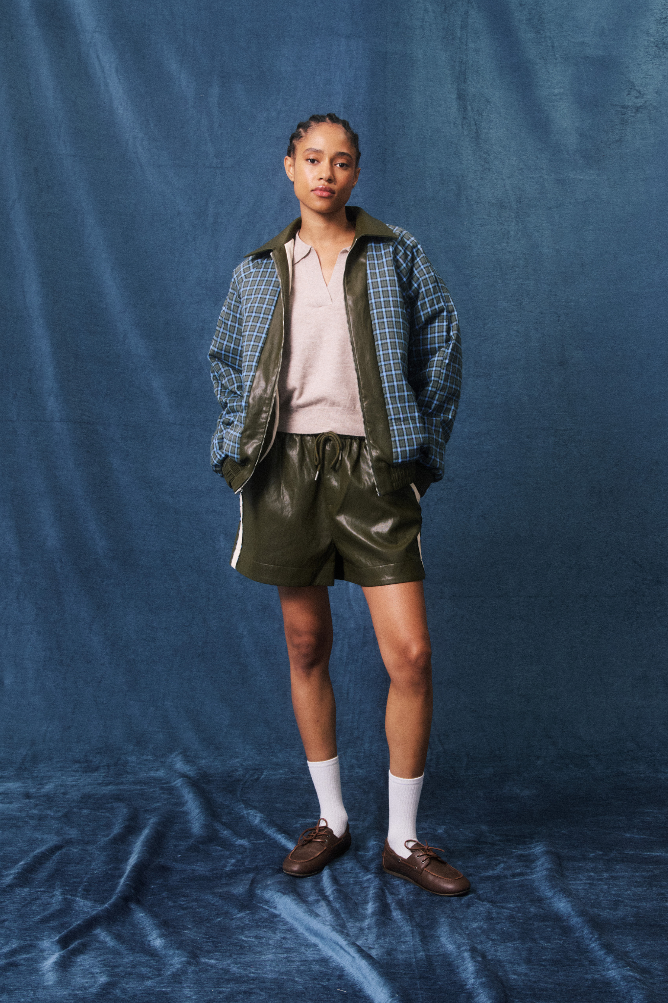 ALTHEA BOMBER JACKET - KAKI