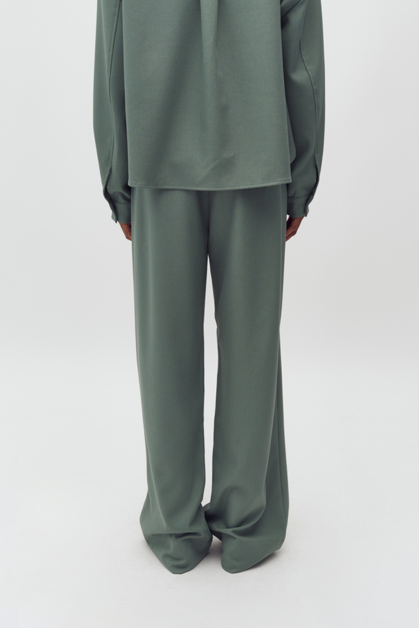 RIHNWEN PANTS - ICEBERG GREEN MELAN
