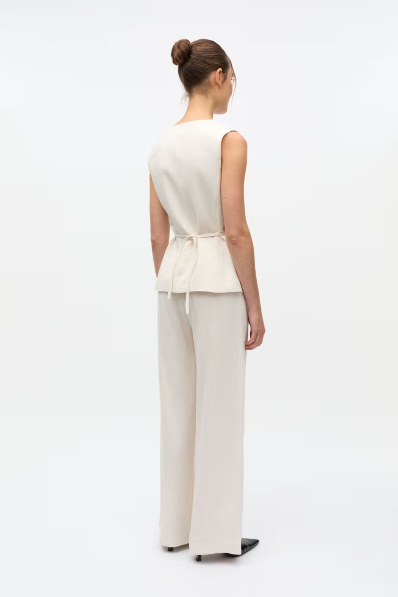 DORE V-N VEST - LIGHT SAND MEL