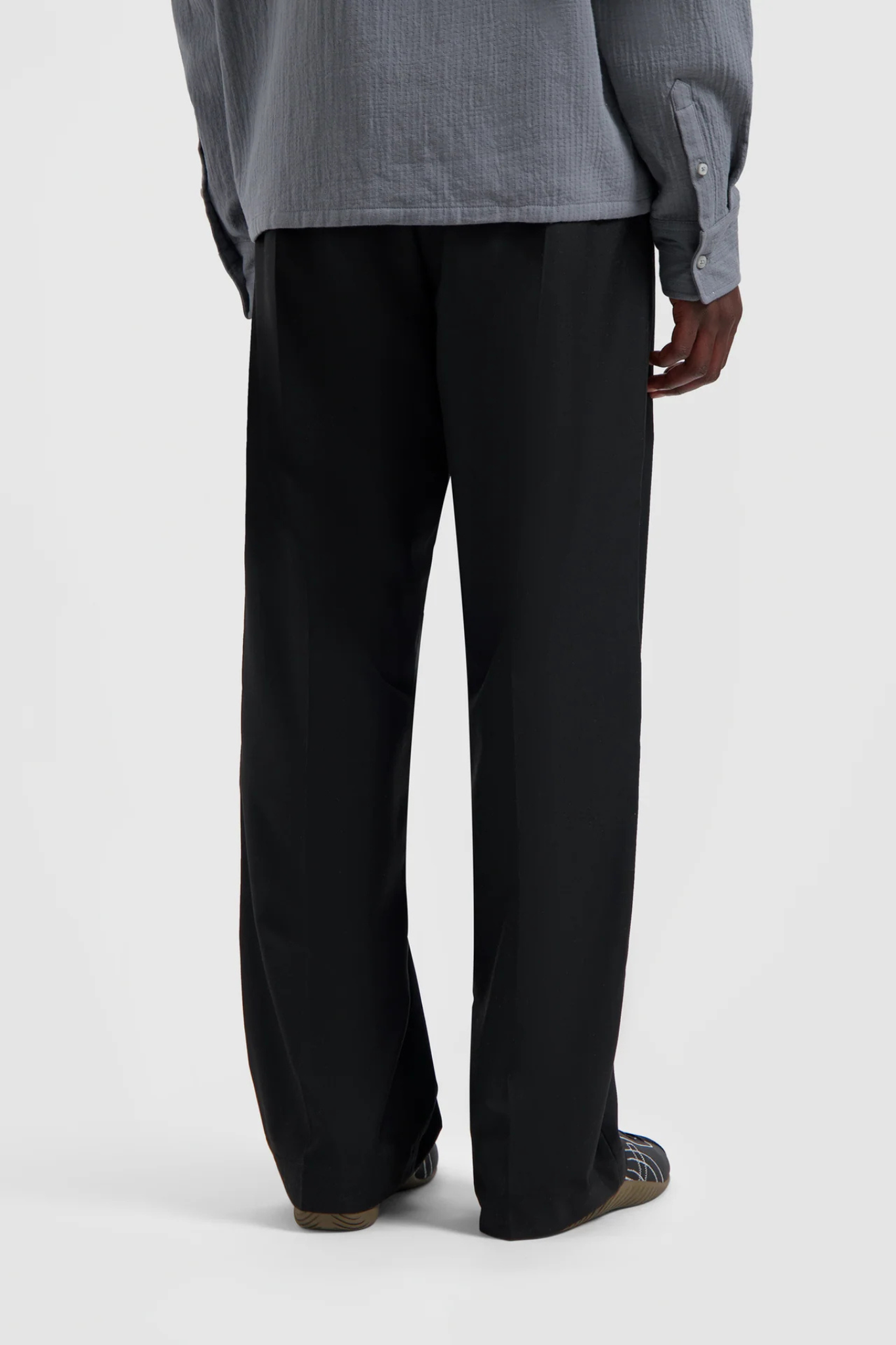 OLAF TAILORED PANT - BLACK