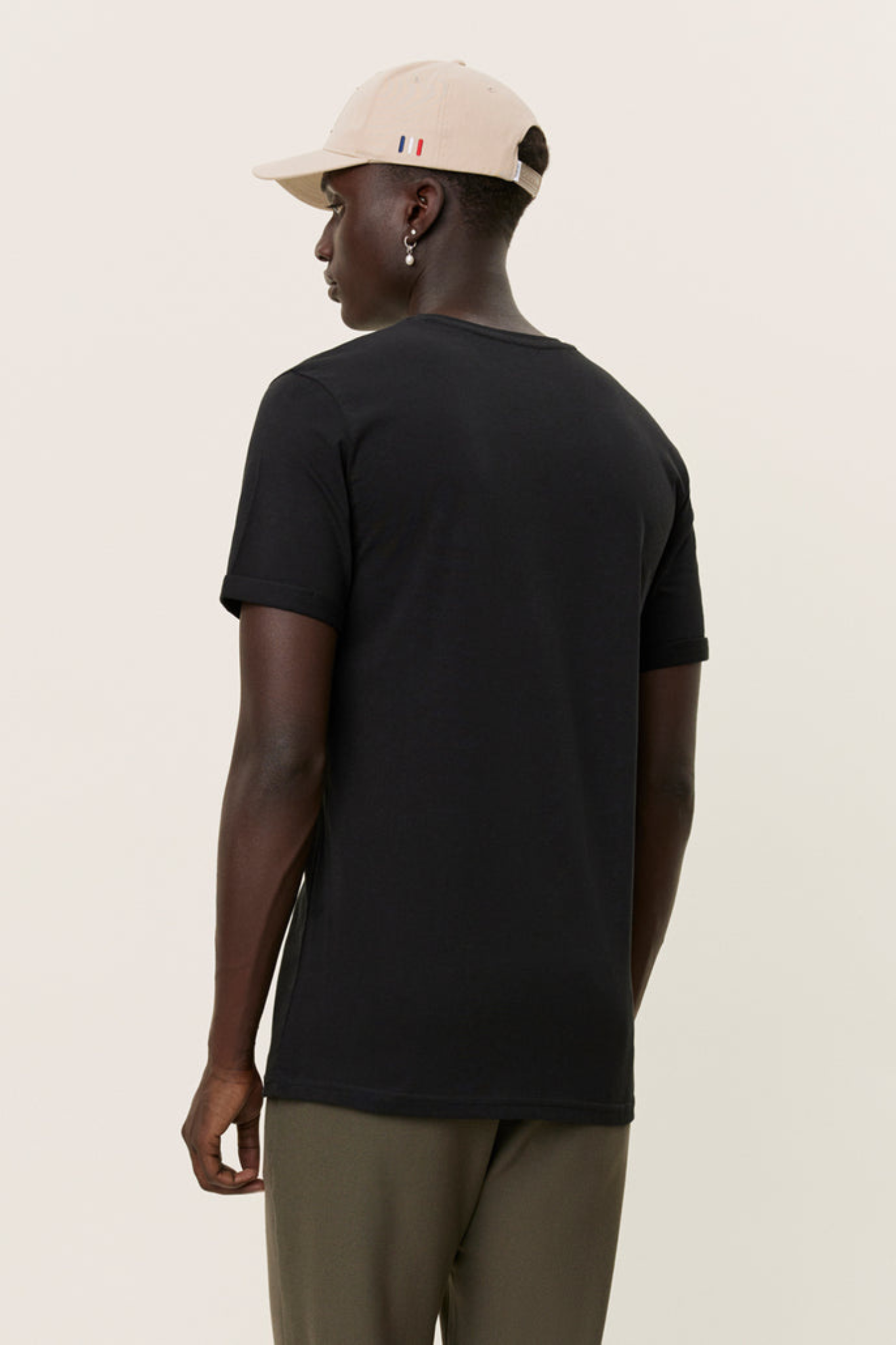 NORREGAARD T-SHIRT TONAL - BLACK