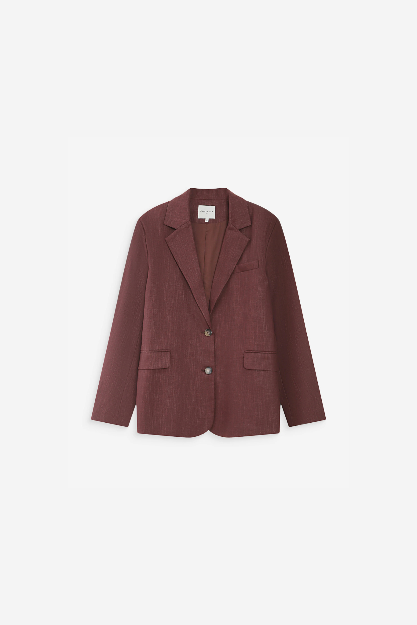 VELIZE BLAZER - CHOCOLAT