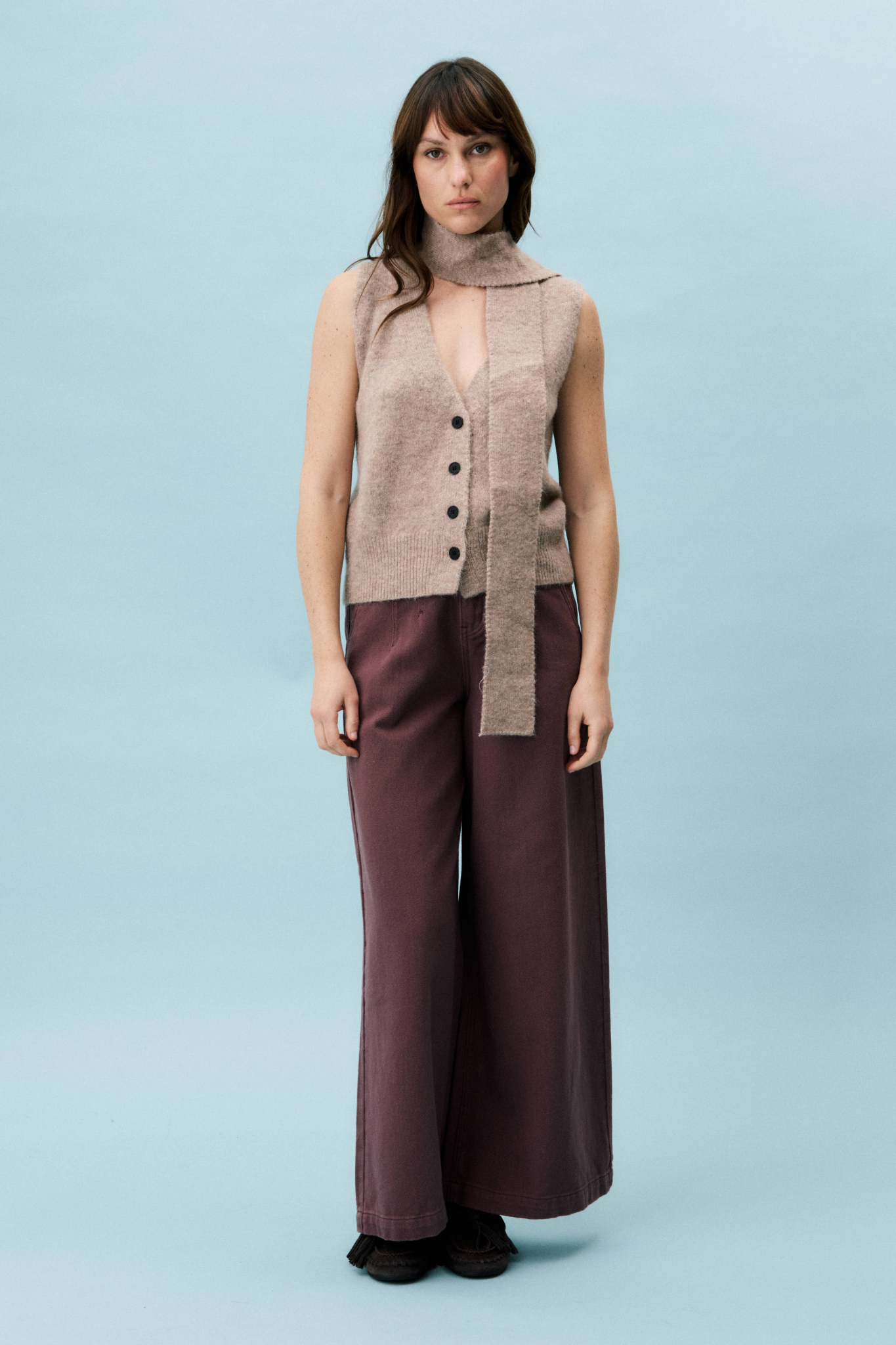 SEVE CARDIGAN - BEIGE