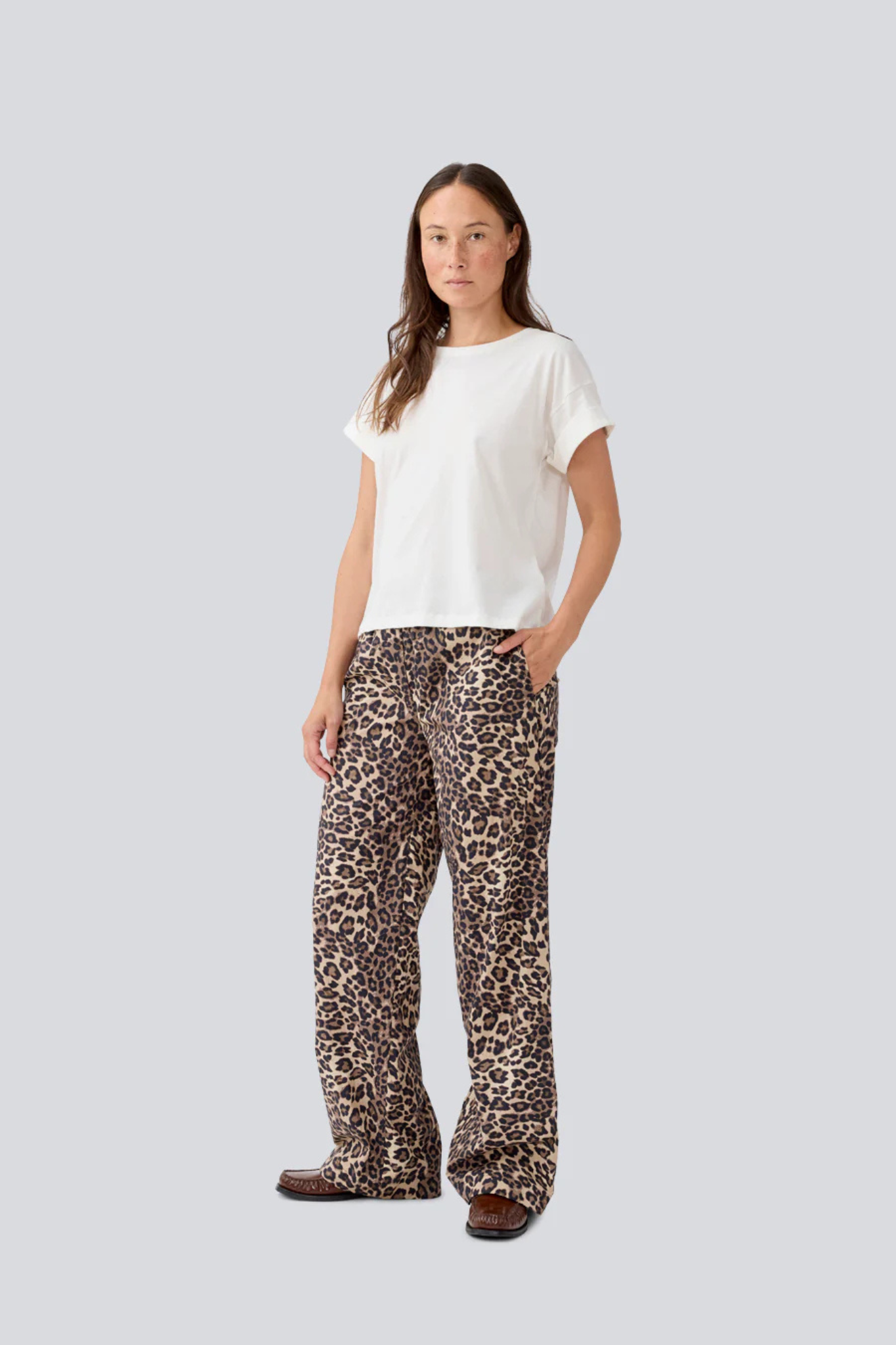 MOOD PRINT PANTS - LEO