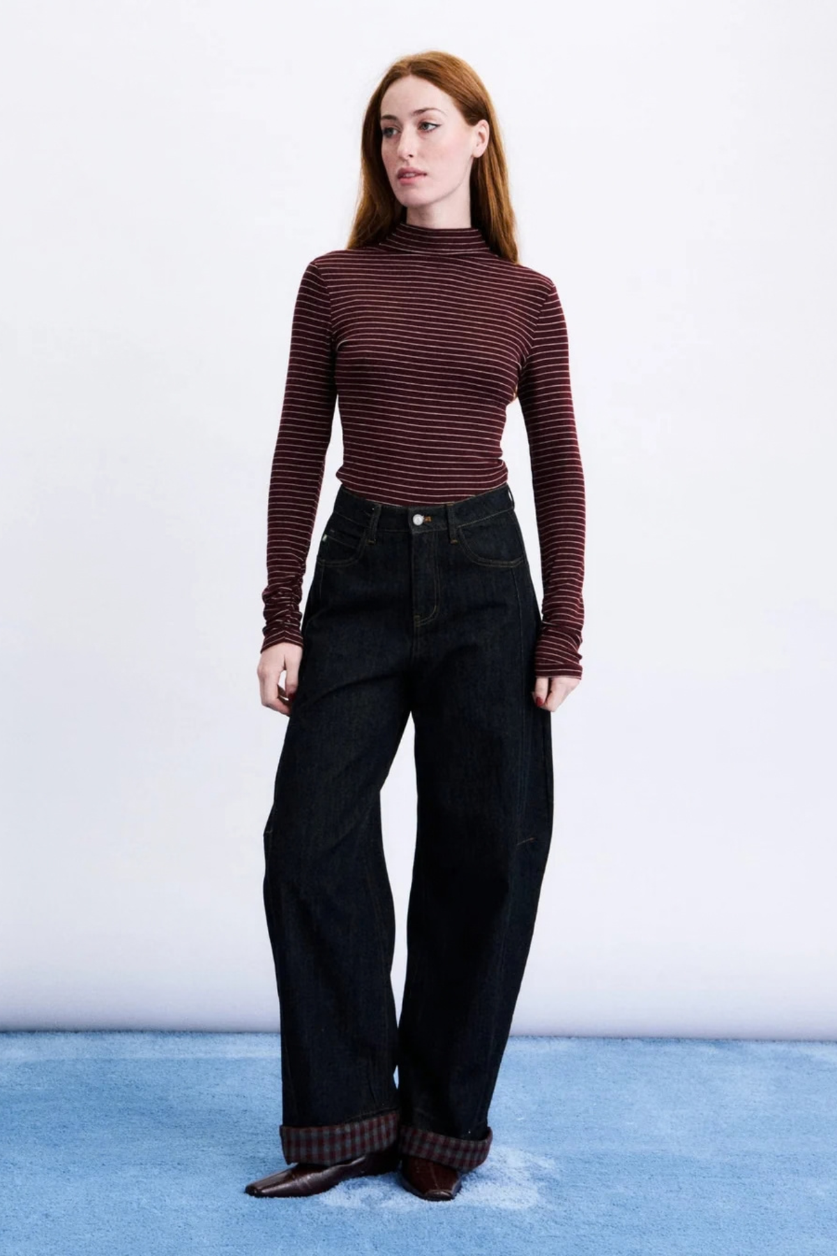 ODORI TOP - BORDEAUX