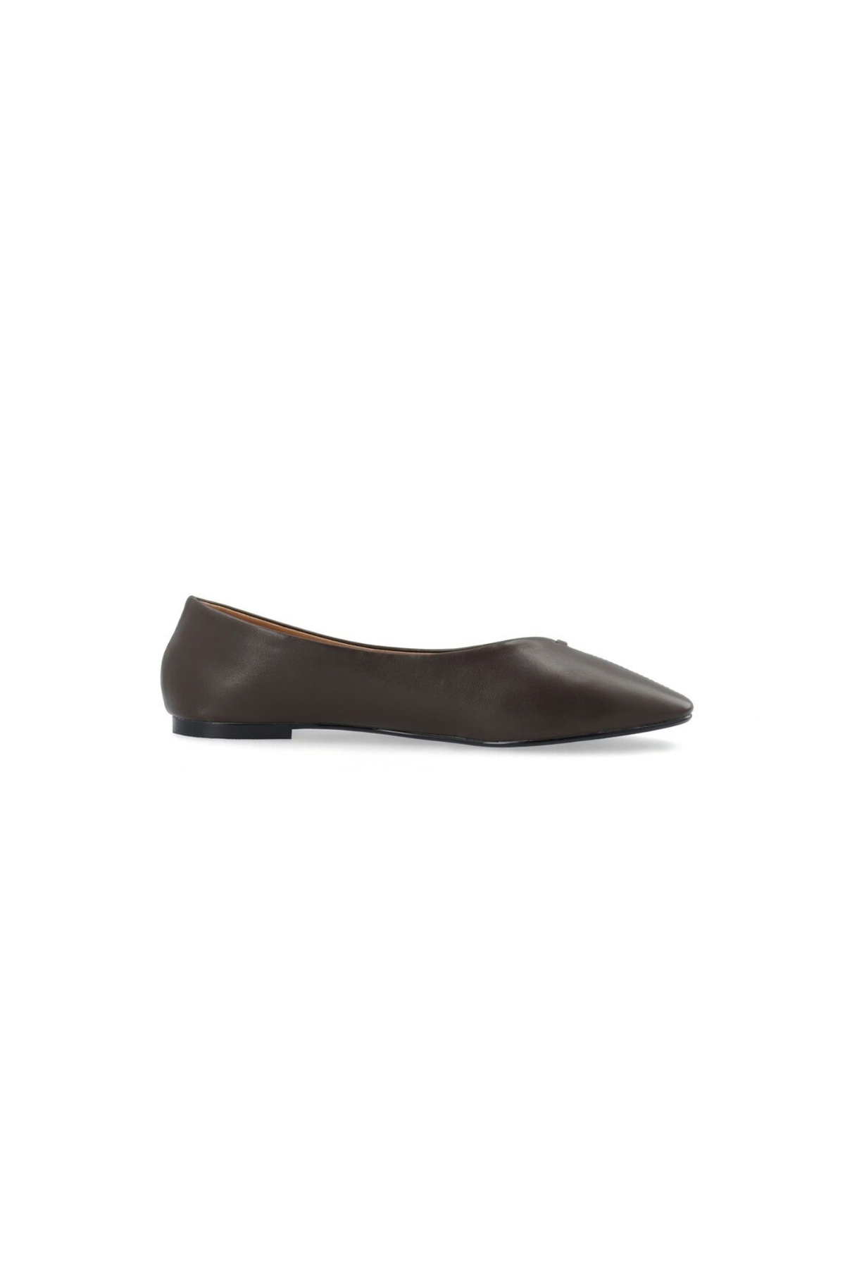 ROSI BALLET FLAT SHOES - BROWN