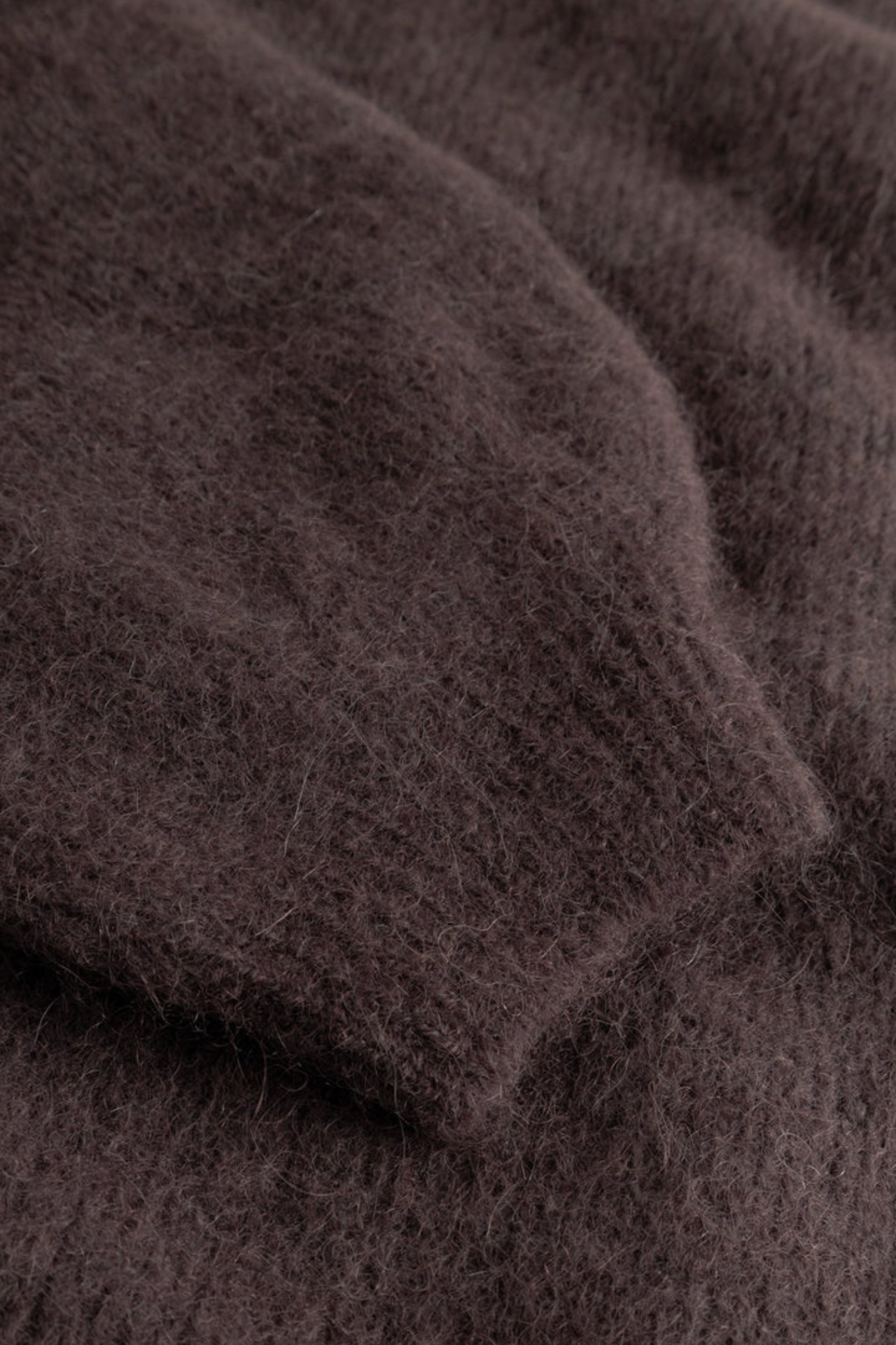 KAE KNIT CARDIGAN - CHOCOLATE