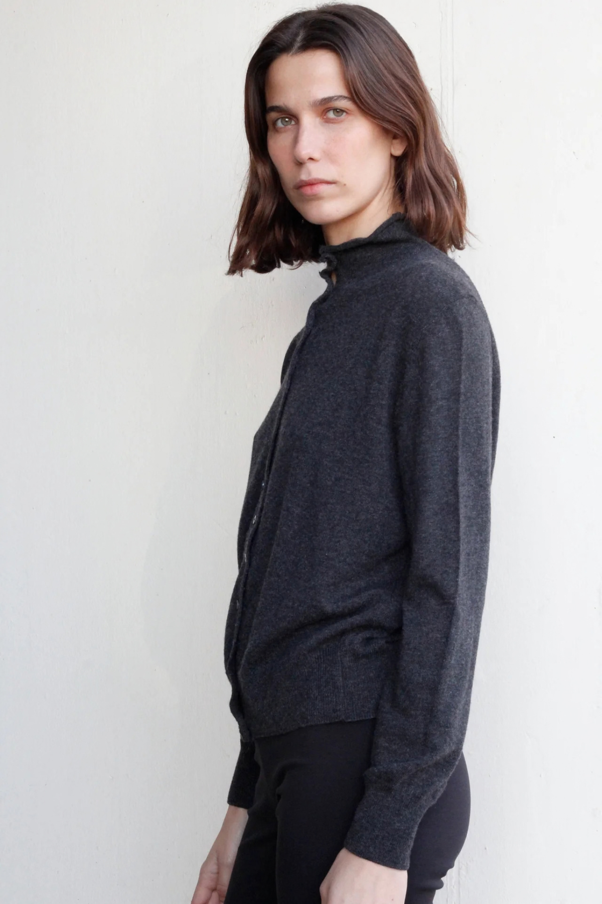 ABSTRACT JUMPER - DARK GREY