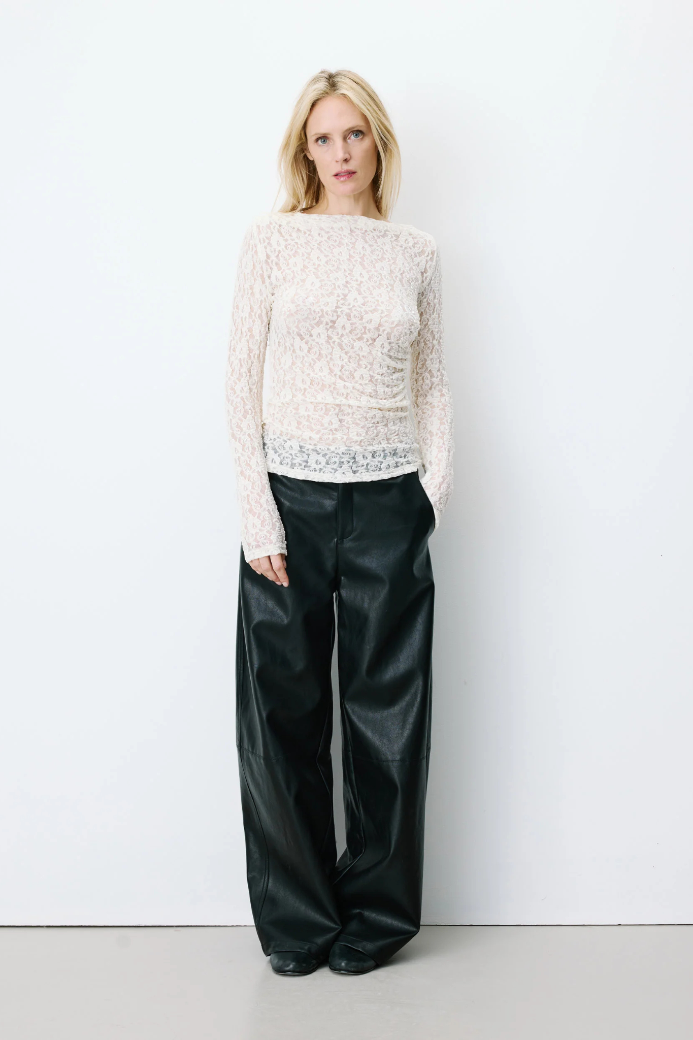AVOINE TOP - ECRU