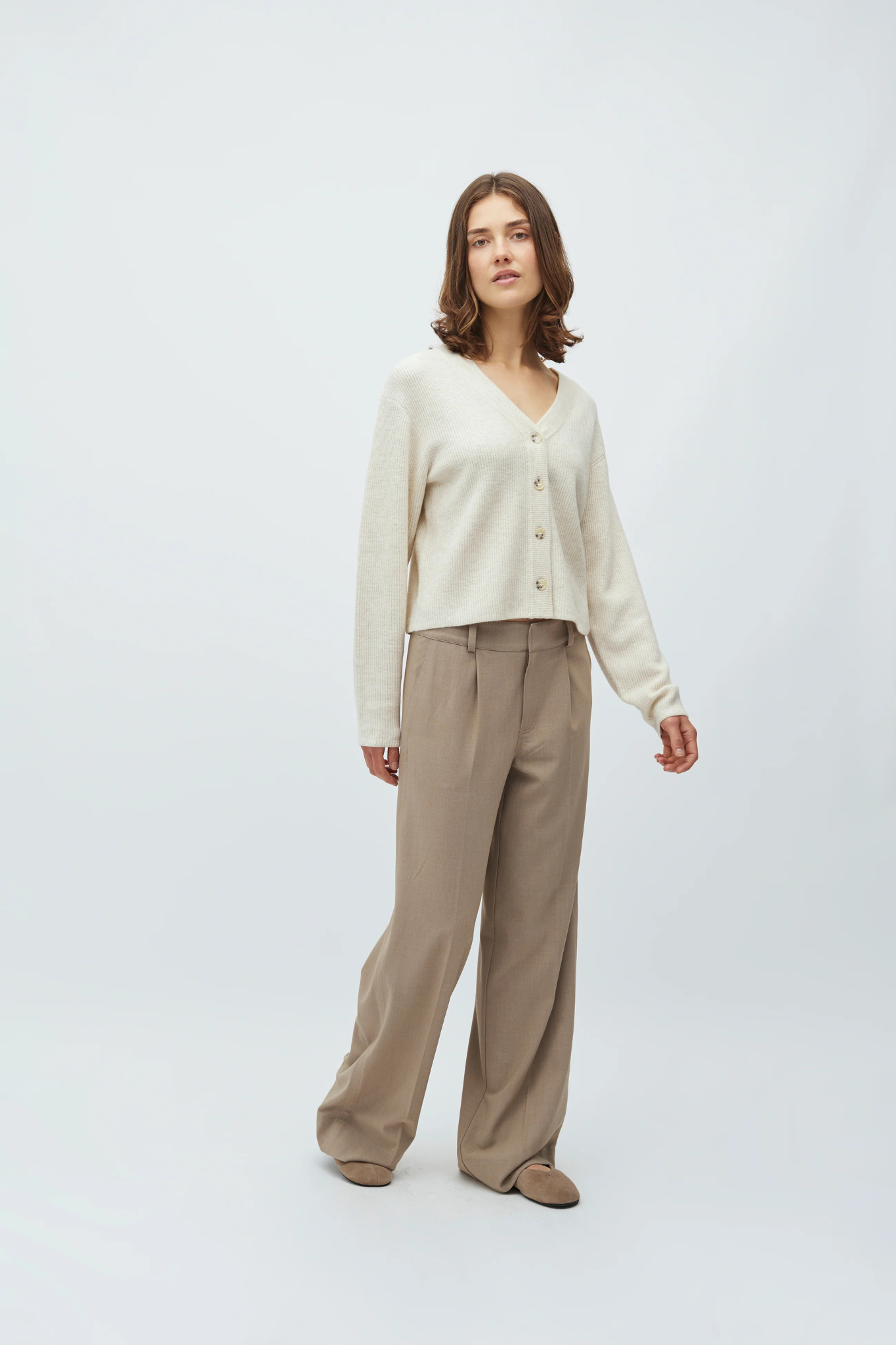 ASATO HANAE KNITWEAR - SUGAR MELANGE