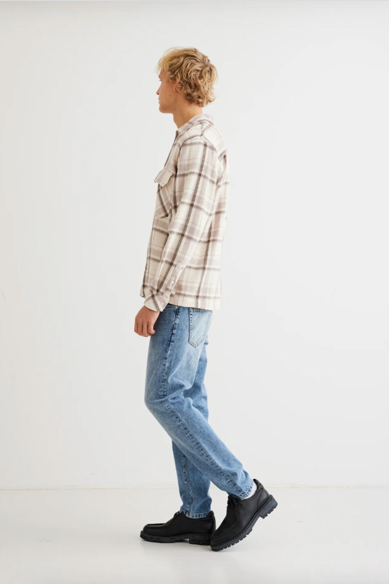 WB DOC OPTIC JEANS - OPTIC BLUE