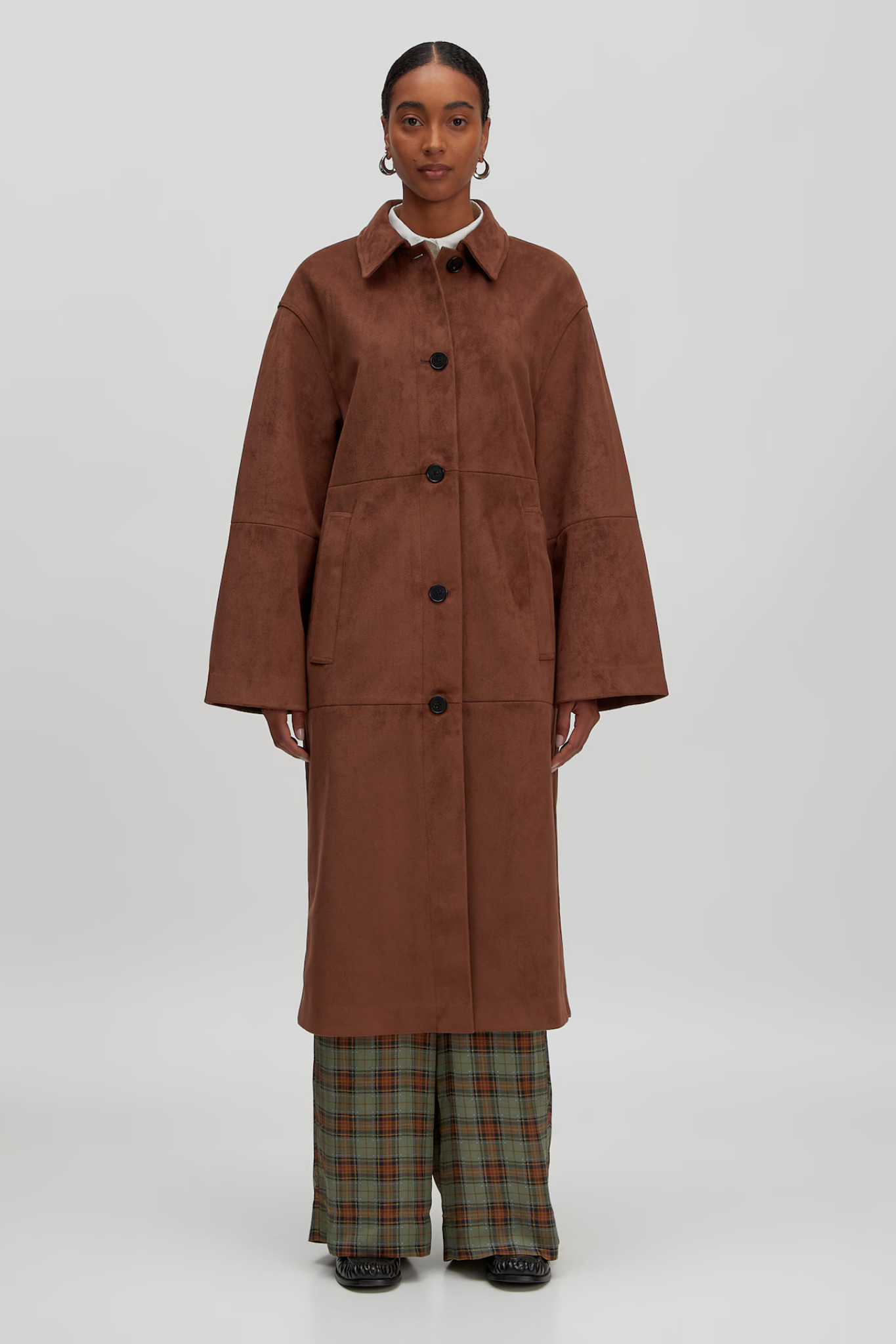 IGNACIO COAT - FONDUE FUDGE