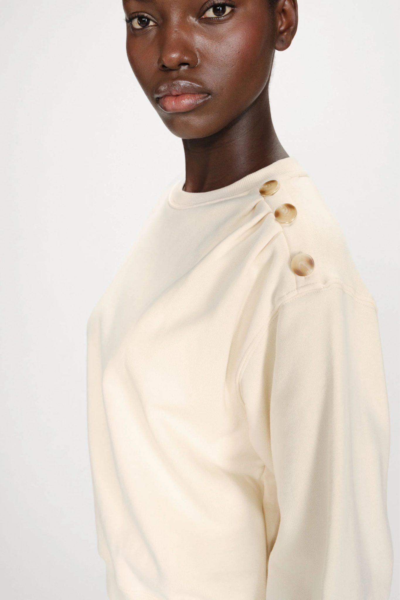 VONAN SWEATSHIRT - VANILLE