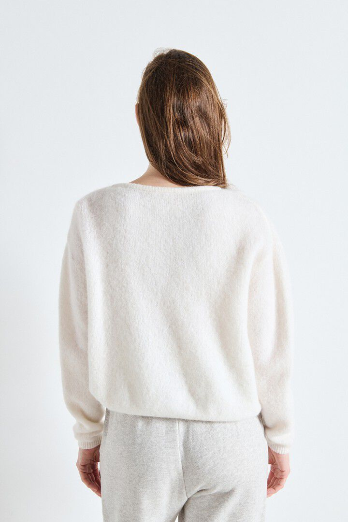 VITOW CARDIGAN - WHITE