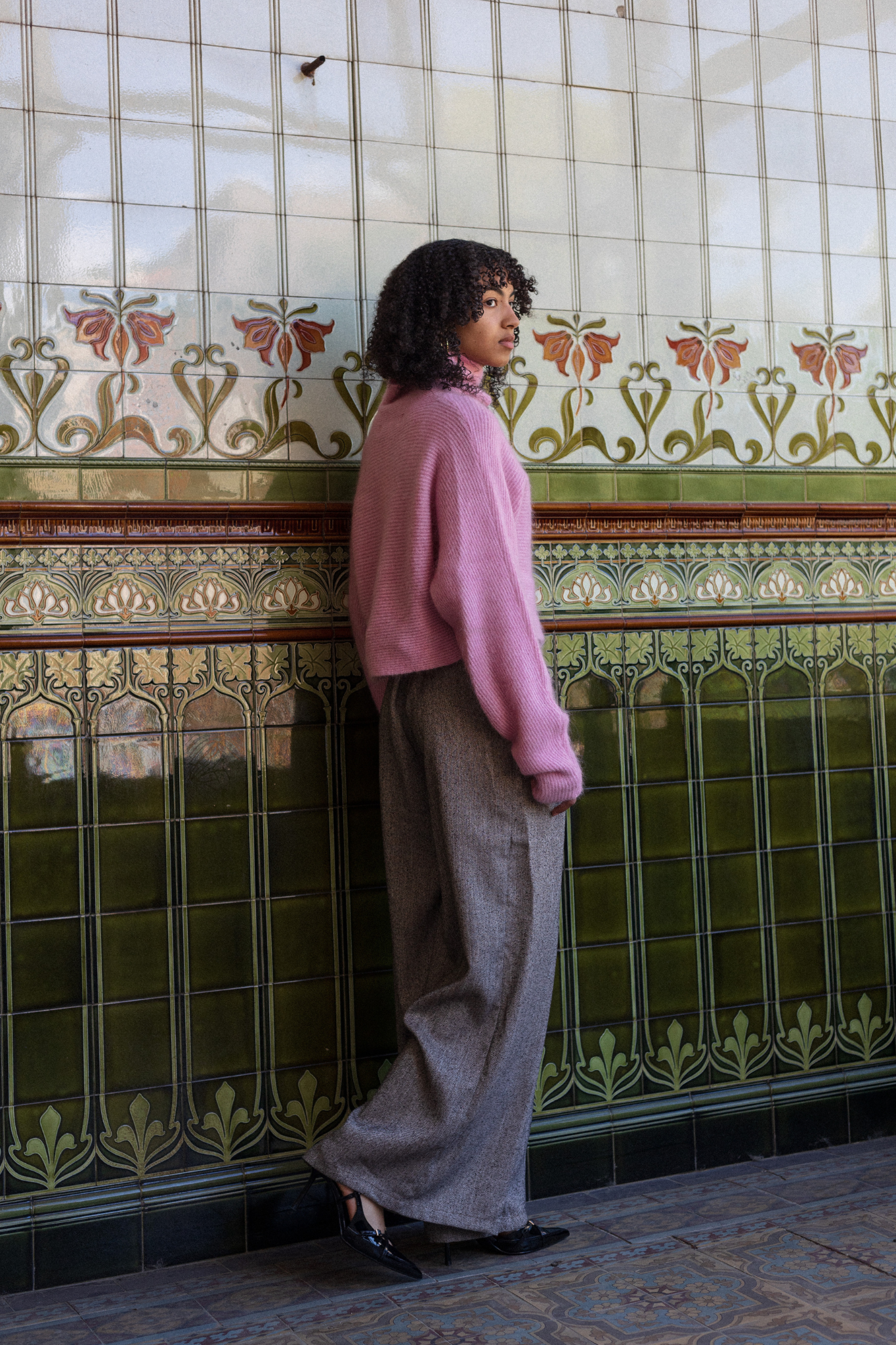 MORGANE CARDIGAN - ROSE