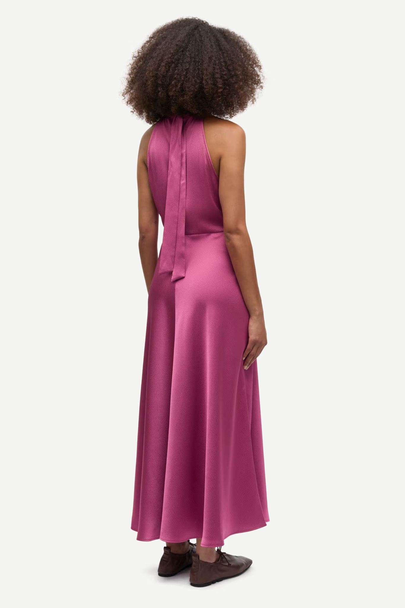 RHEO DRESS - RED VIOLET