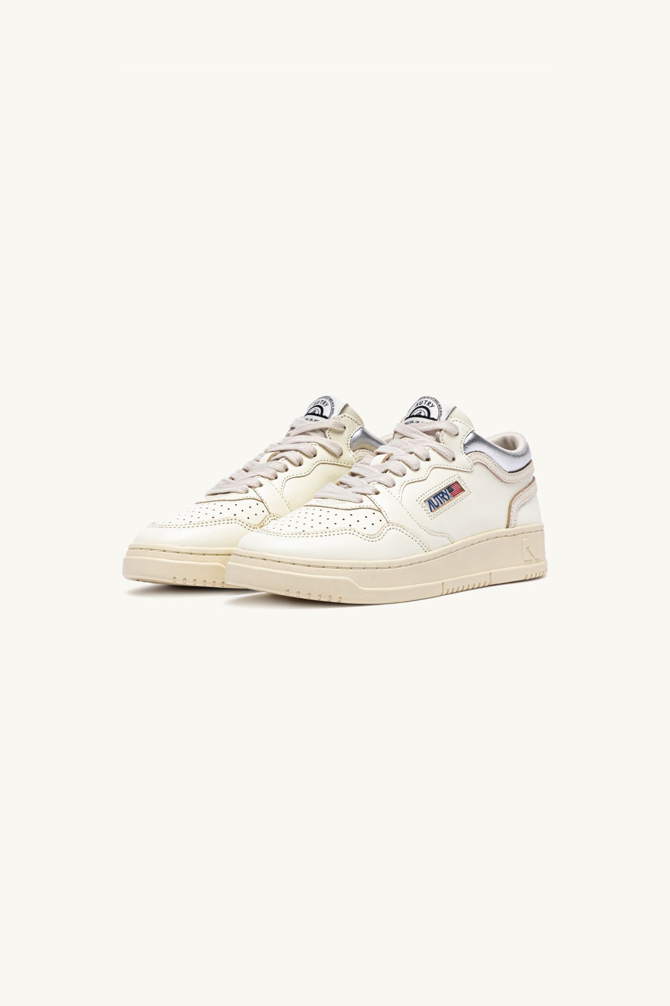 MYMW-EK08 - MED-WAY MID WOMEN SNEAKERS - LEAT/CRACK SILVER/MARSH