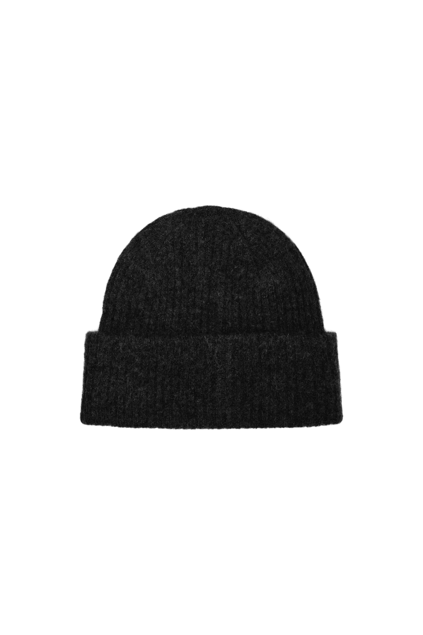 SLFMALINE LANO KNIT BEANIE - BLACK