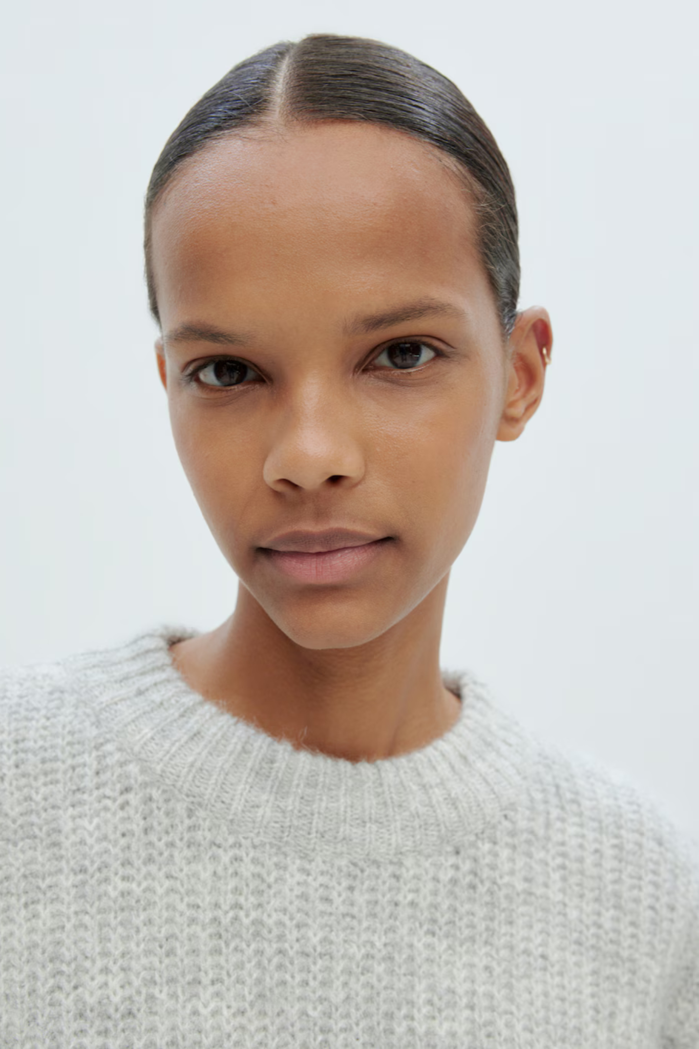 YELLA JUMPER - GREY MELANGE