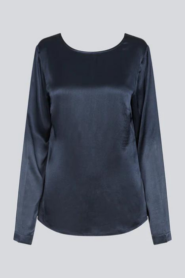 KINDLE LONG SLEEVE TOP - NAVY SKY