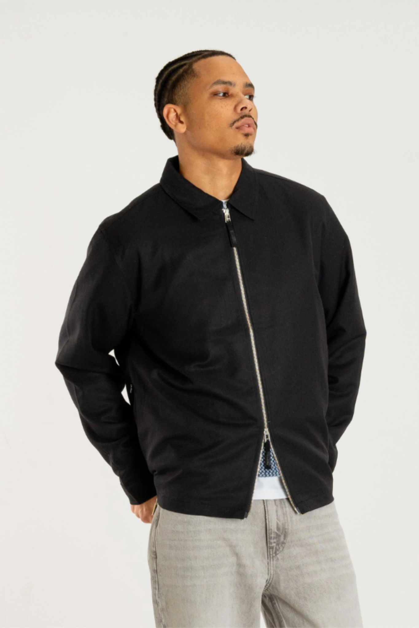 BROVE NICKEL SHIRT - BLACK