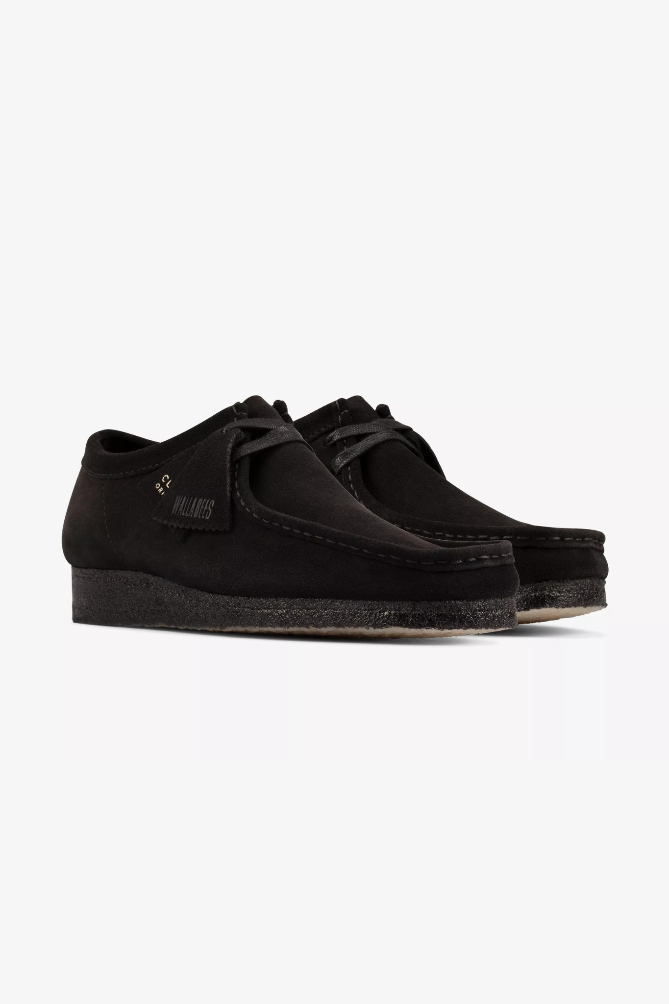 WALLABEE SHOES - BLACK SUEDE