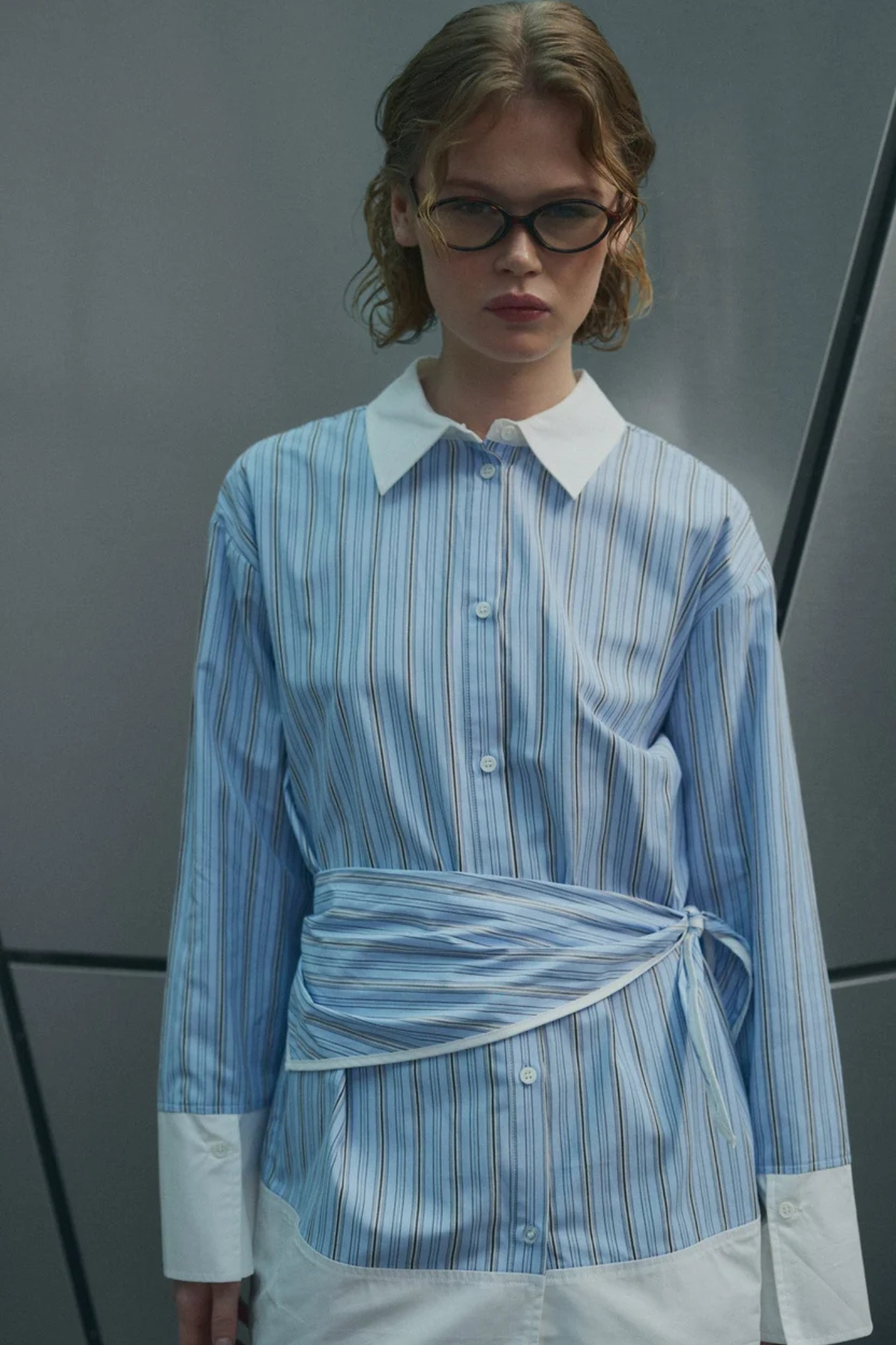 MARINELLE SHIRT - COETTA BLUE STRIPE