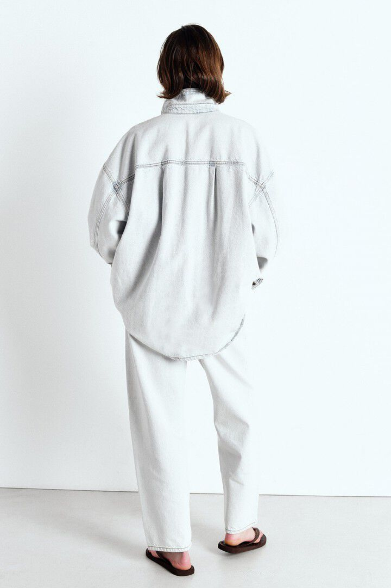 JOYBIRD SHIRT WOMEN - WINTER BLEACHED