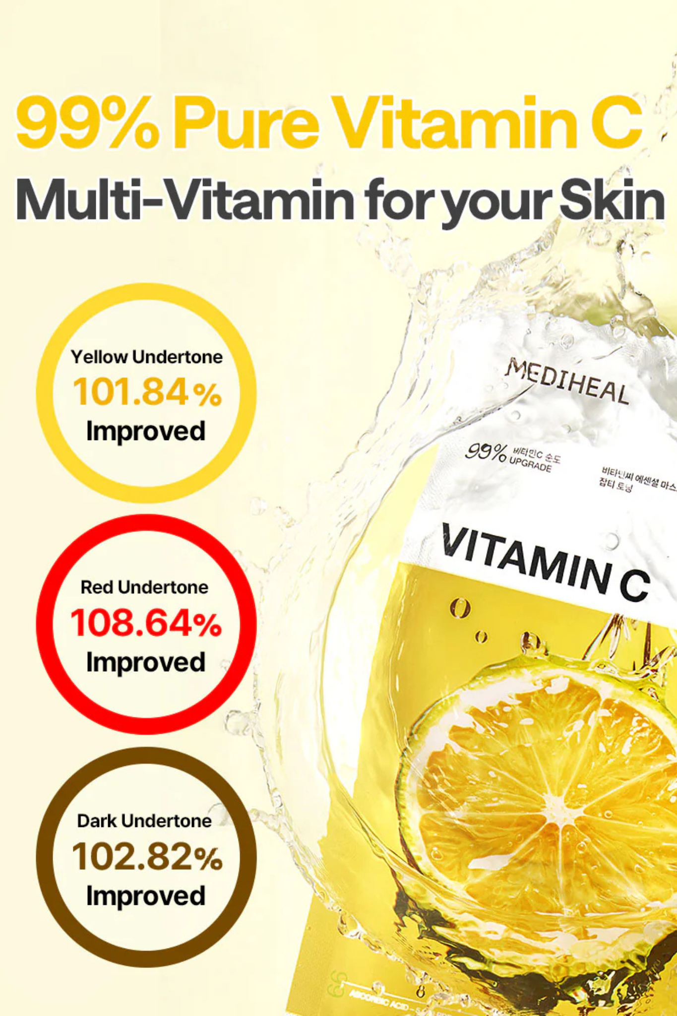 VITAMIN C ESSENTIAL MASK CLEAR TONING 24ML ( 1 PIECE )