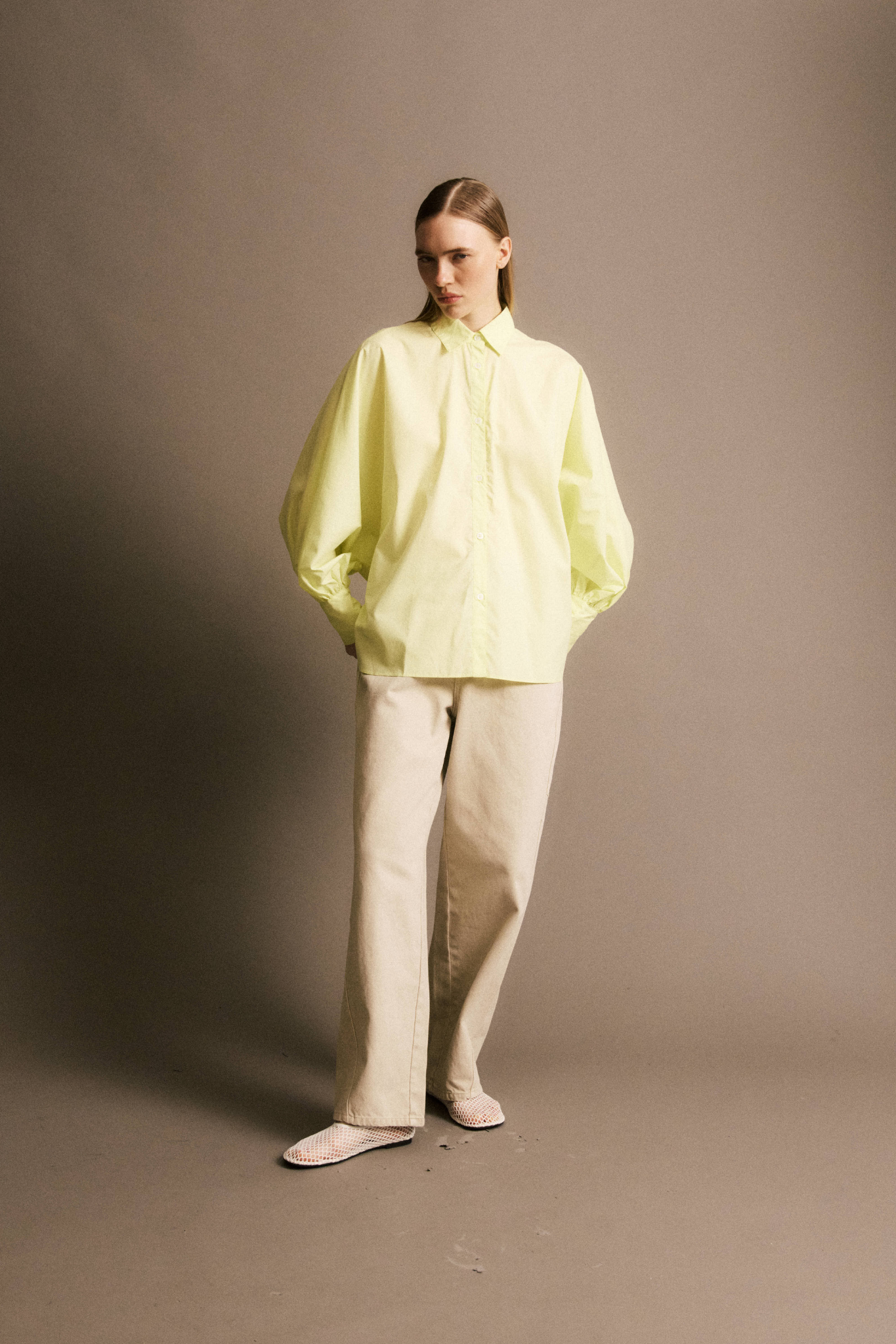MARTIN SHIRT - PALE YELLOW