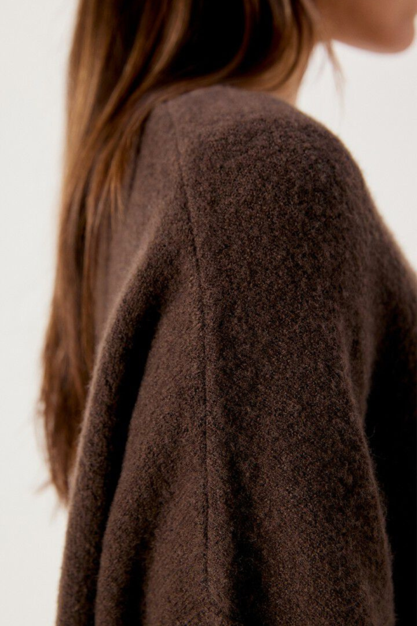 DAMSVILLE SWEATER - BROWN MELANGE