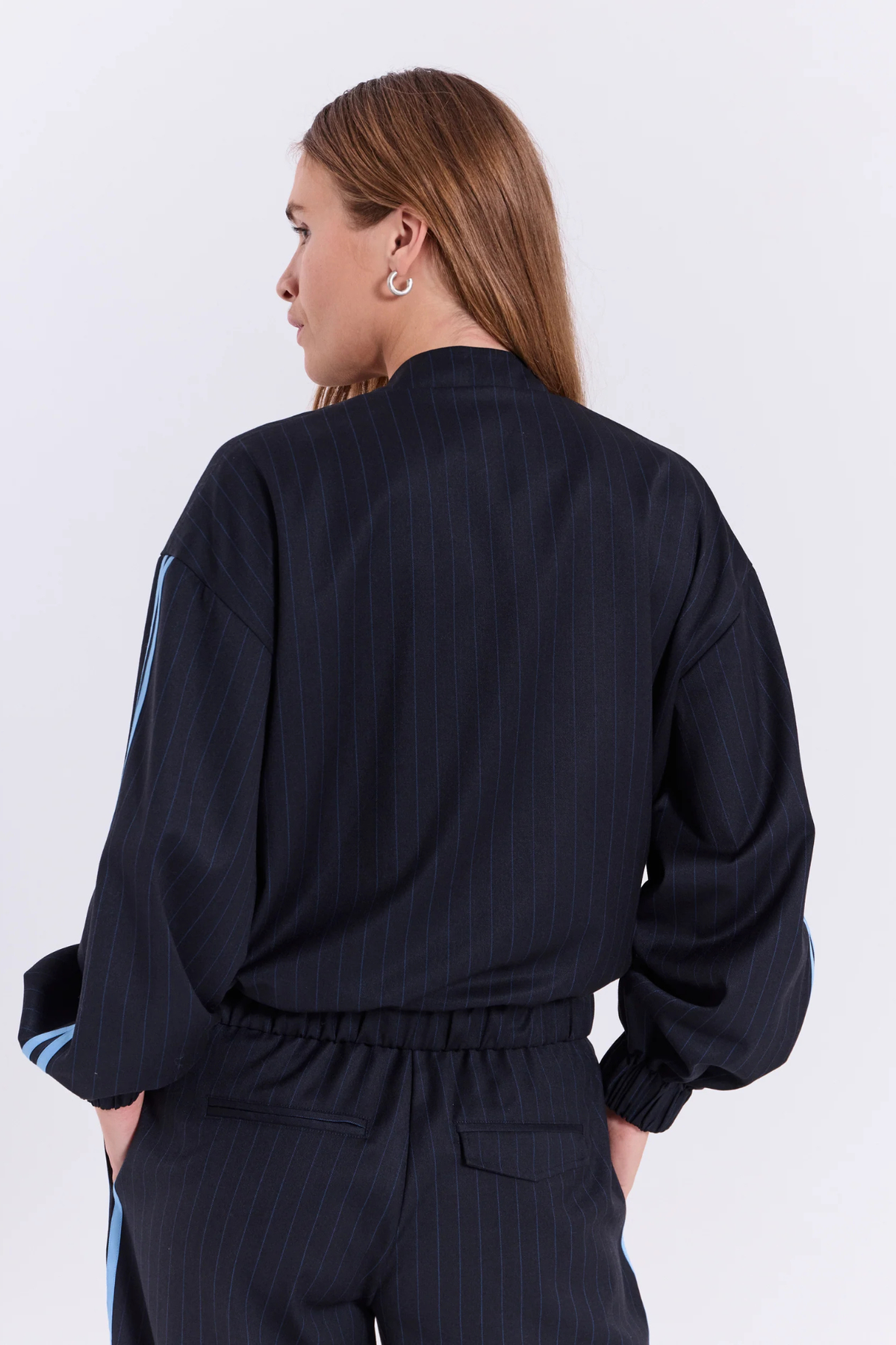 BILLY LIGHT BOMBER JACKET - NAVY
