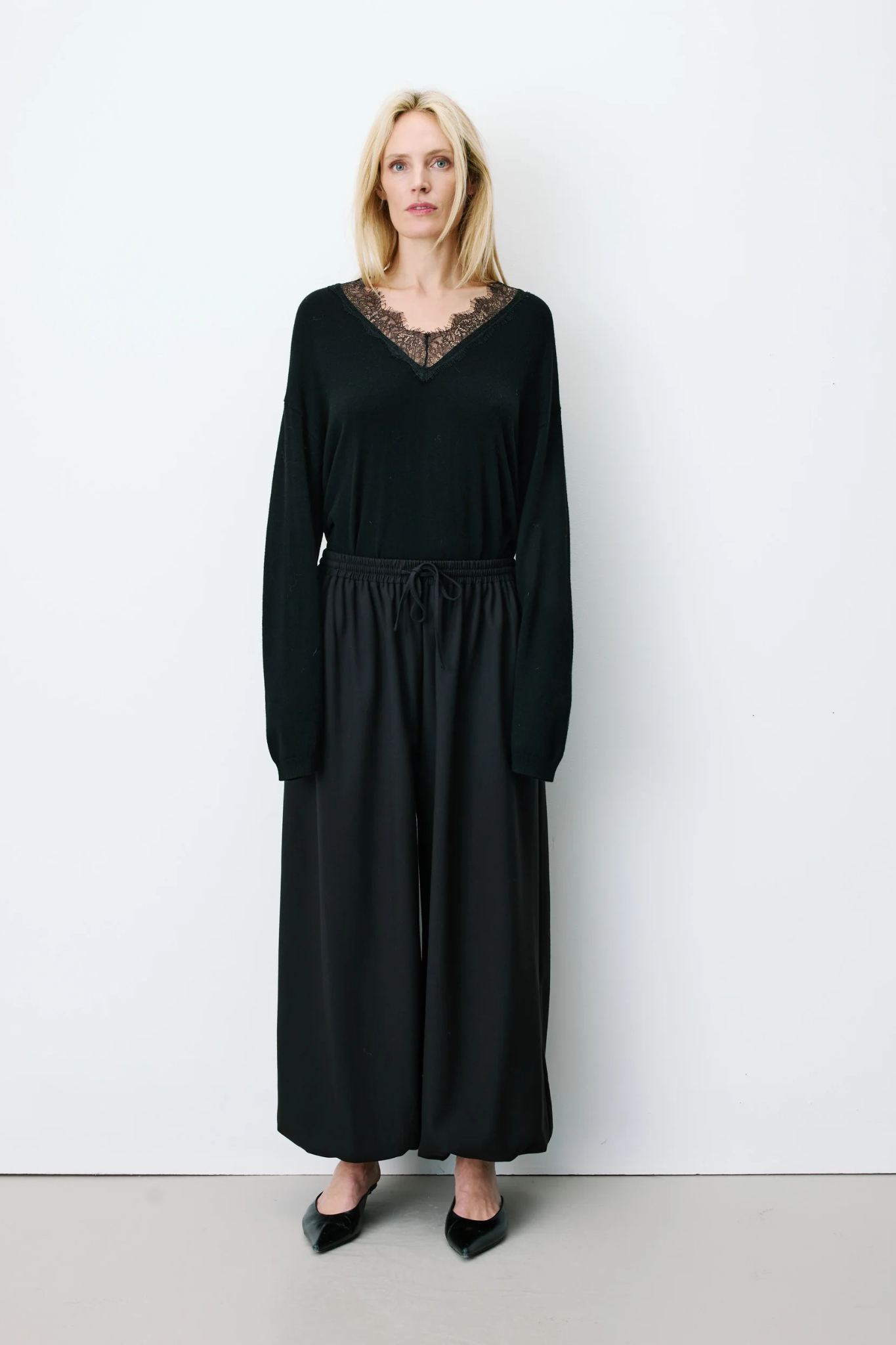 ANIEL PANTS - BLACK